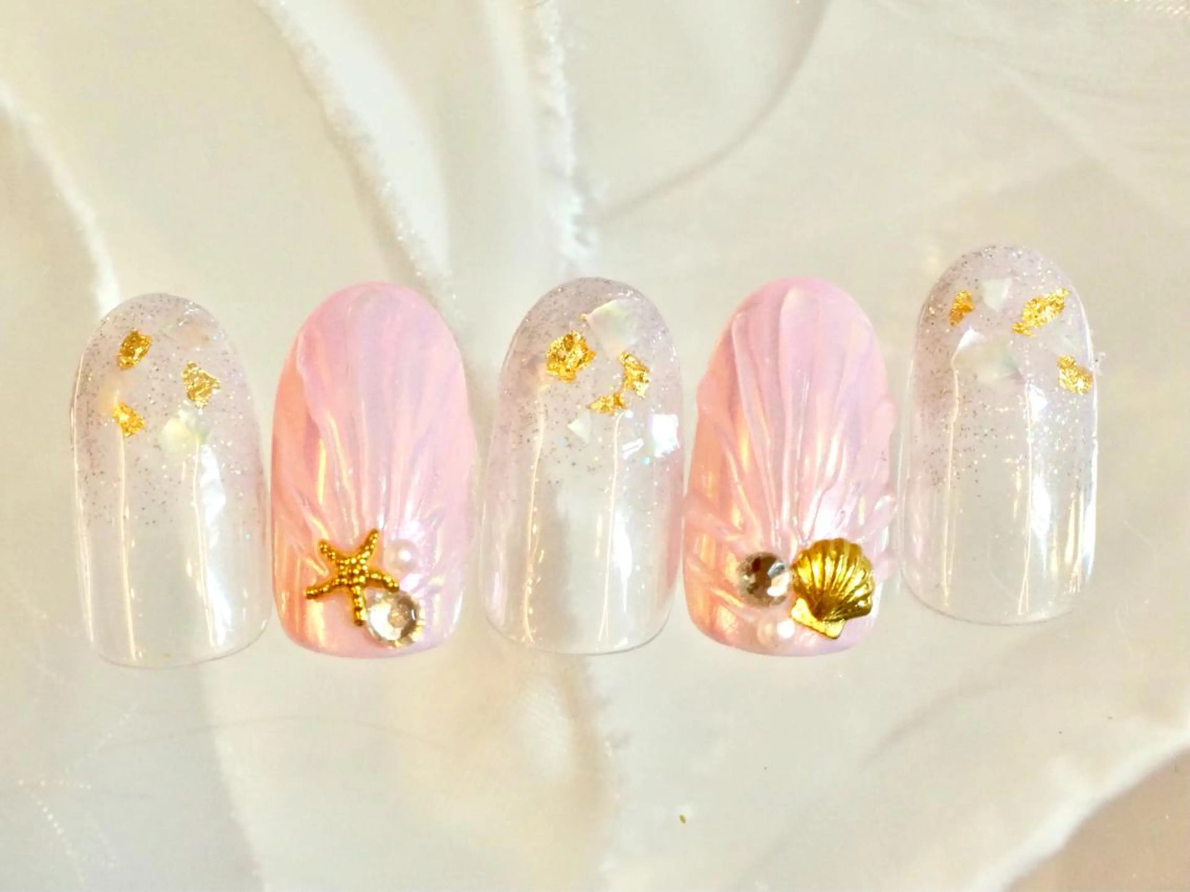 ネイル ハンドネイル clover nailのネイルデザイン