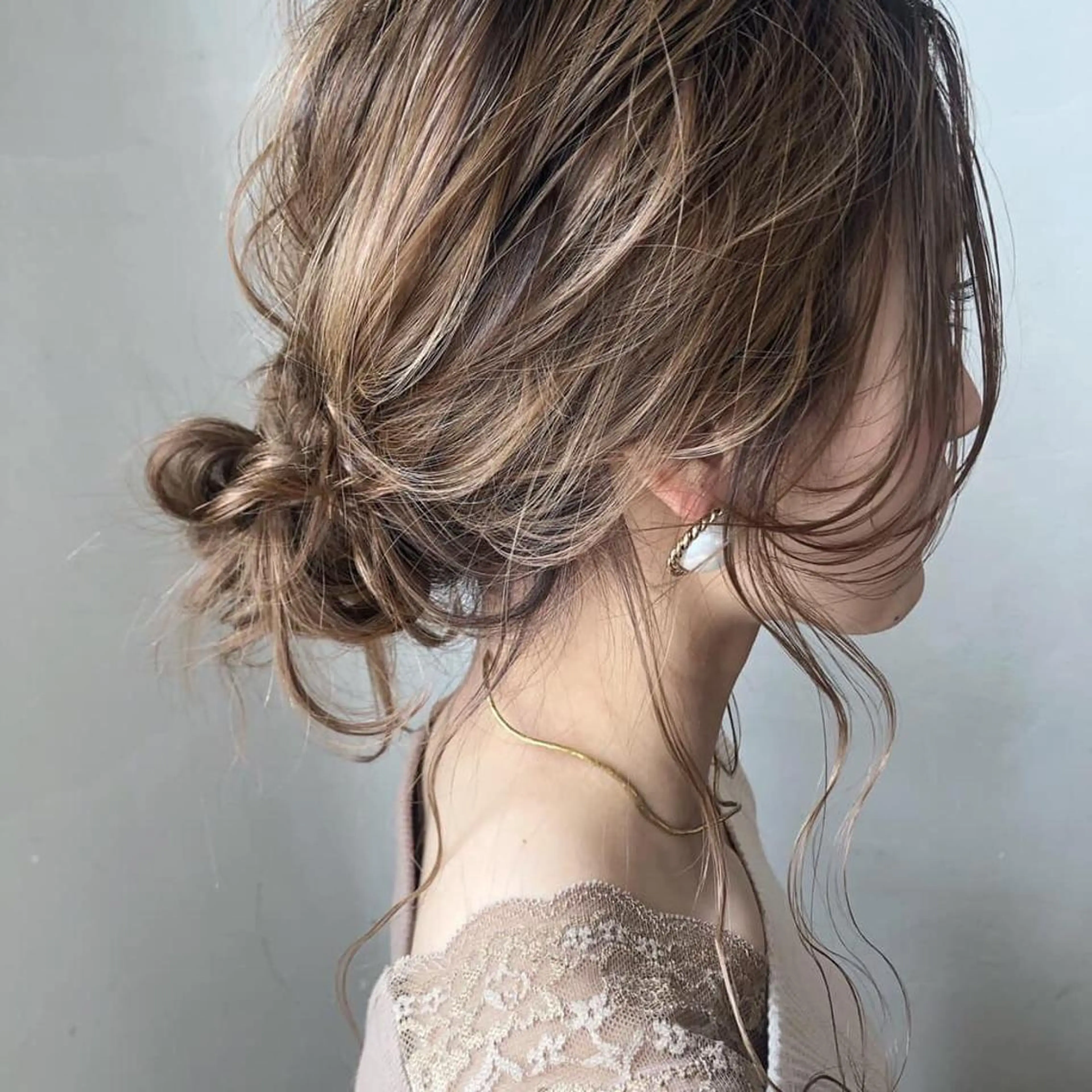 セミロング 🫧FERIA北千里 🫧のヘアスタイル