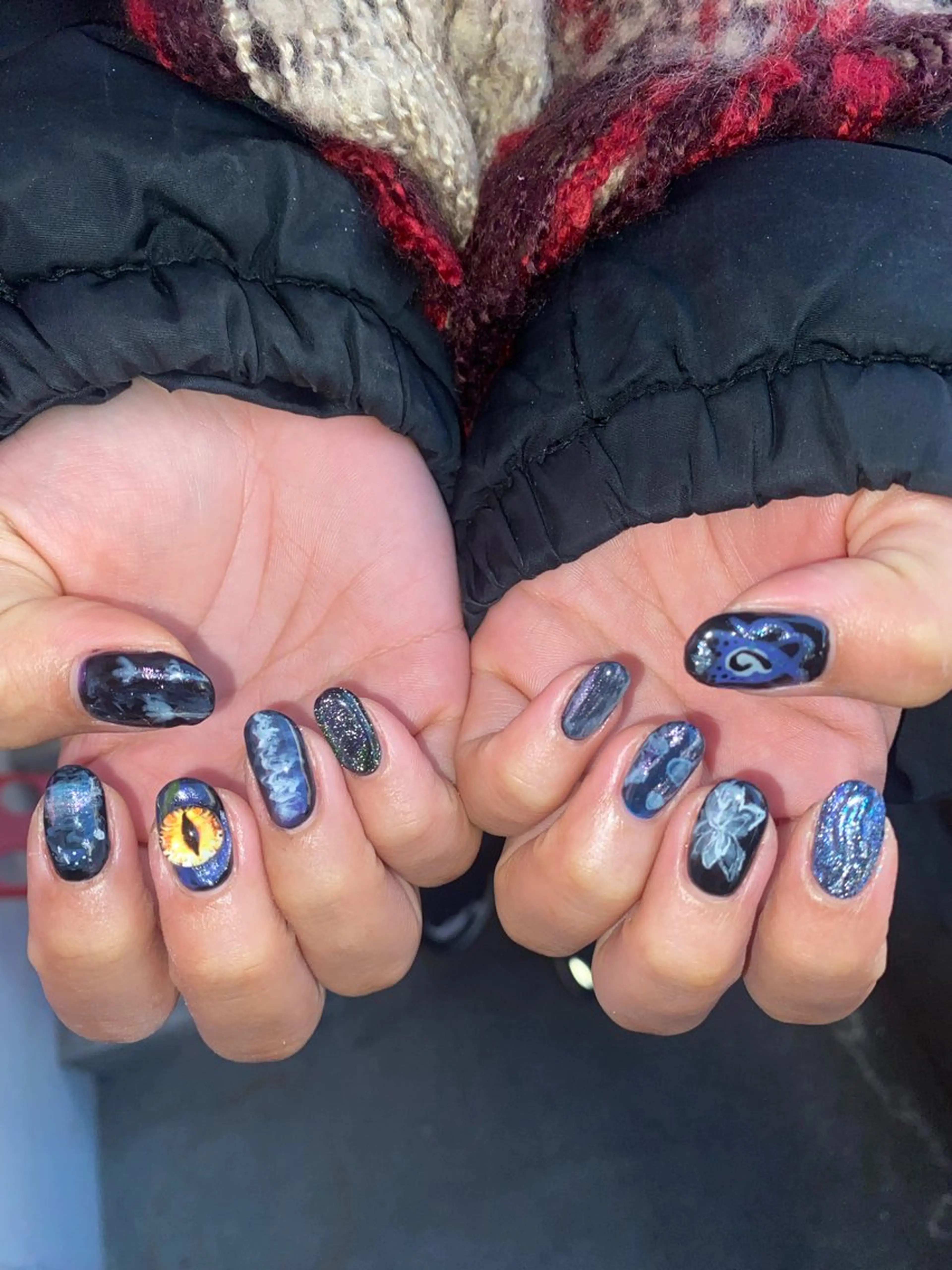 ネイル .unff所属・hana (..)個 性派/メンズネイル◎のネイルデザイン