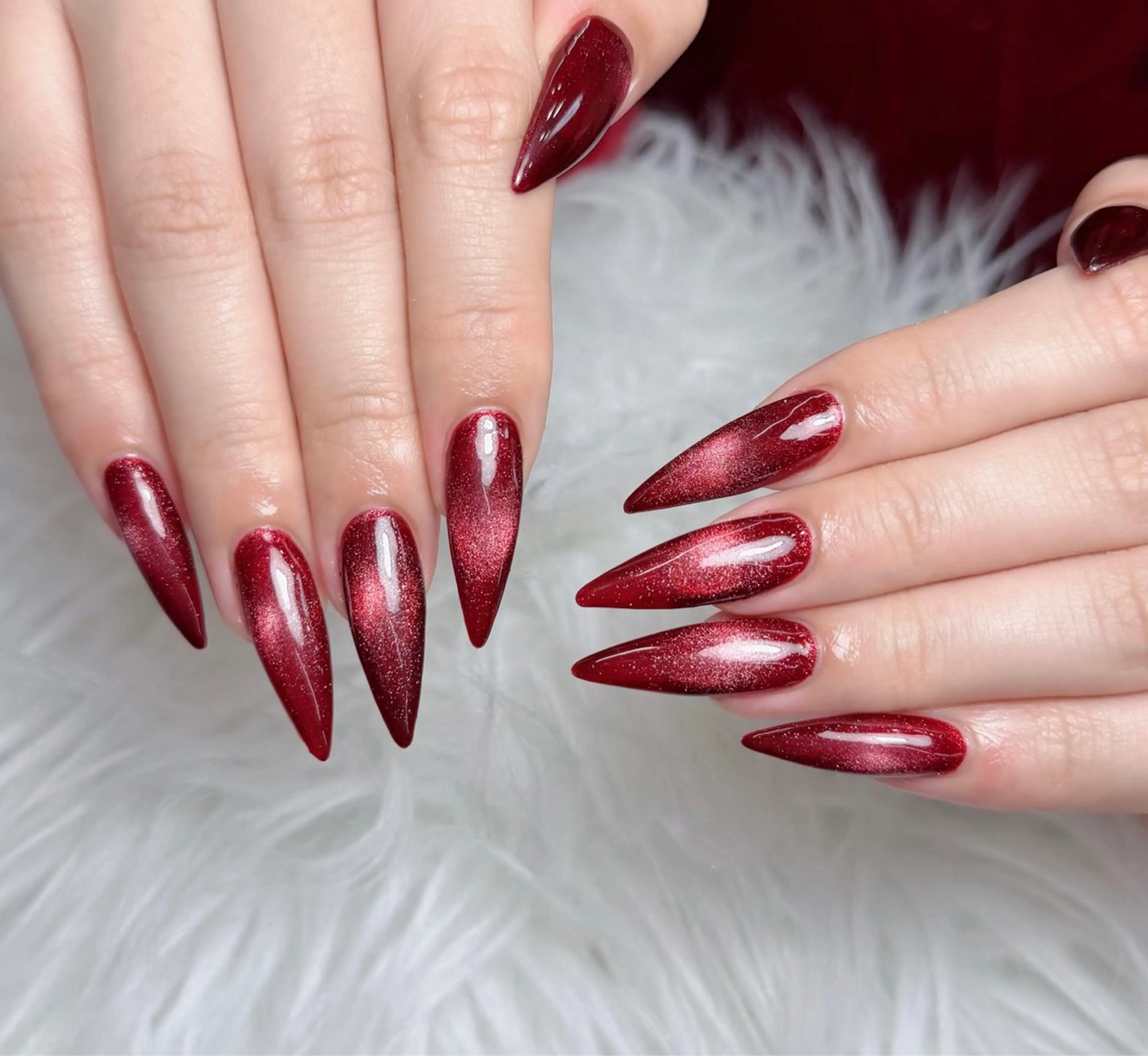 ネイル アートネイル フレンチネイル ジェルネイル 韓国ネイル マグネットネイル ハンドネイル Lenie Nailsのネイルデザイン