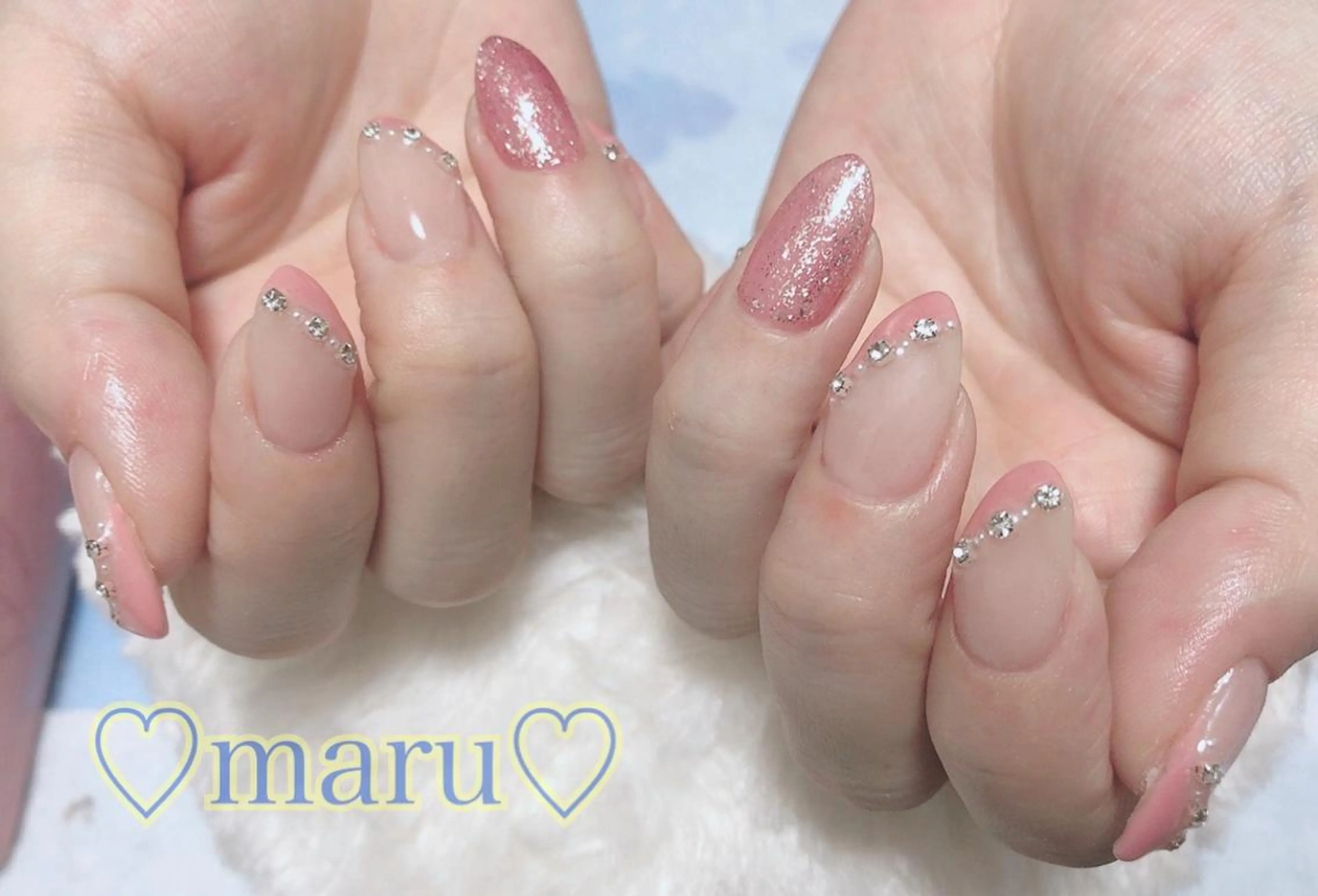 ネイル ハンドネイル フットネイル まるみ ♡のネイルデザイン