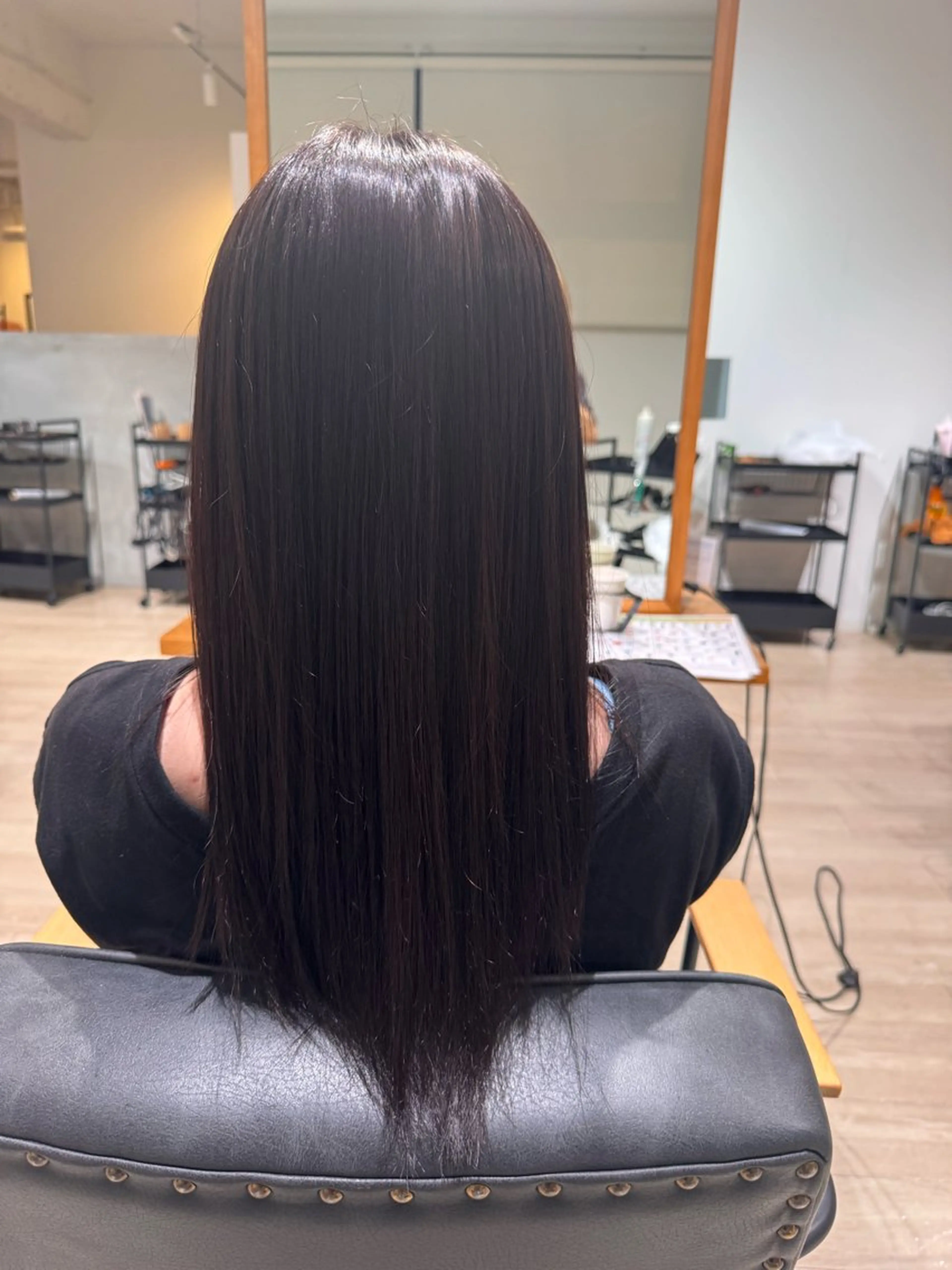 ロング ヘアカラー 蒲 悠聖のヘアスタイル