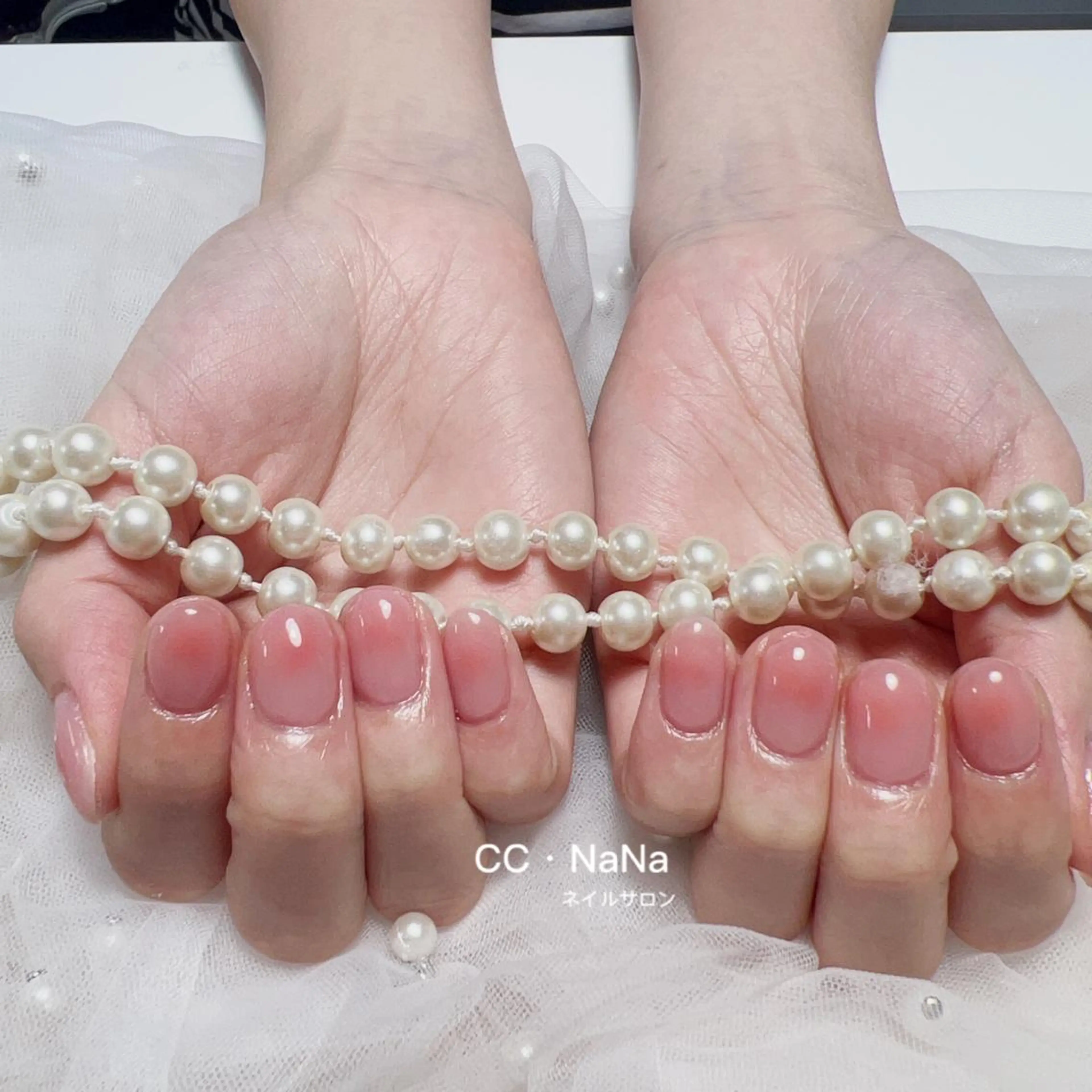 ネイル チークネイル ハンドネイル 💎CC・NaNa 韓国風ネイル🌙Cのネイルデザイン