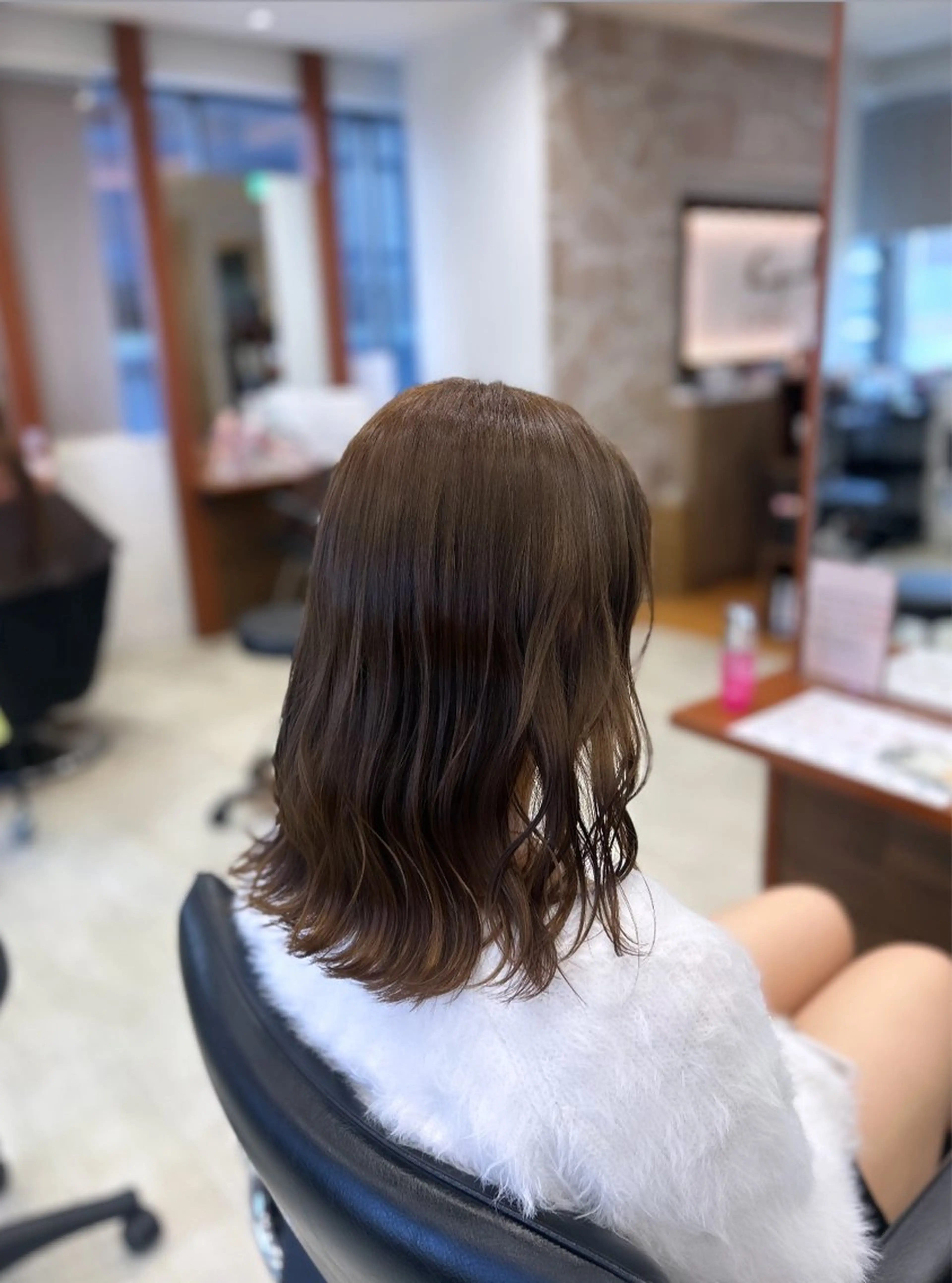 カラー ベージュカラー ヘアカラー CIEL 難波店所属・🎀透明感/レイヤ ー/Kotona🎀のヘアスタイル