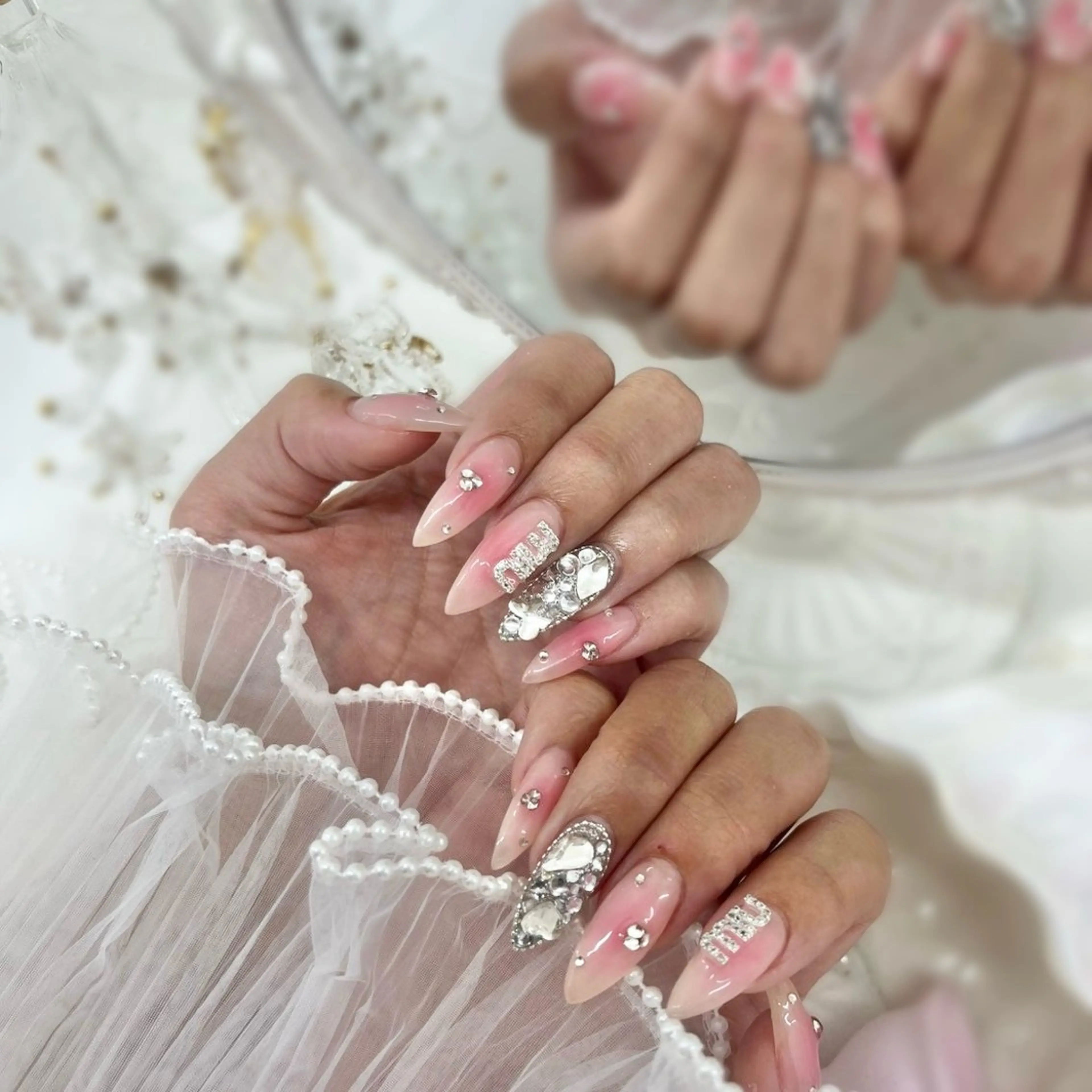 ネイル チークネイル lebon nail所属・心斎橋/アメ村 ネイルYUZUHAのネイルデザイン