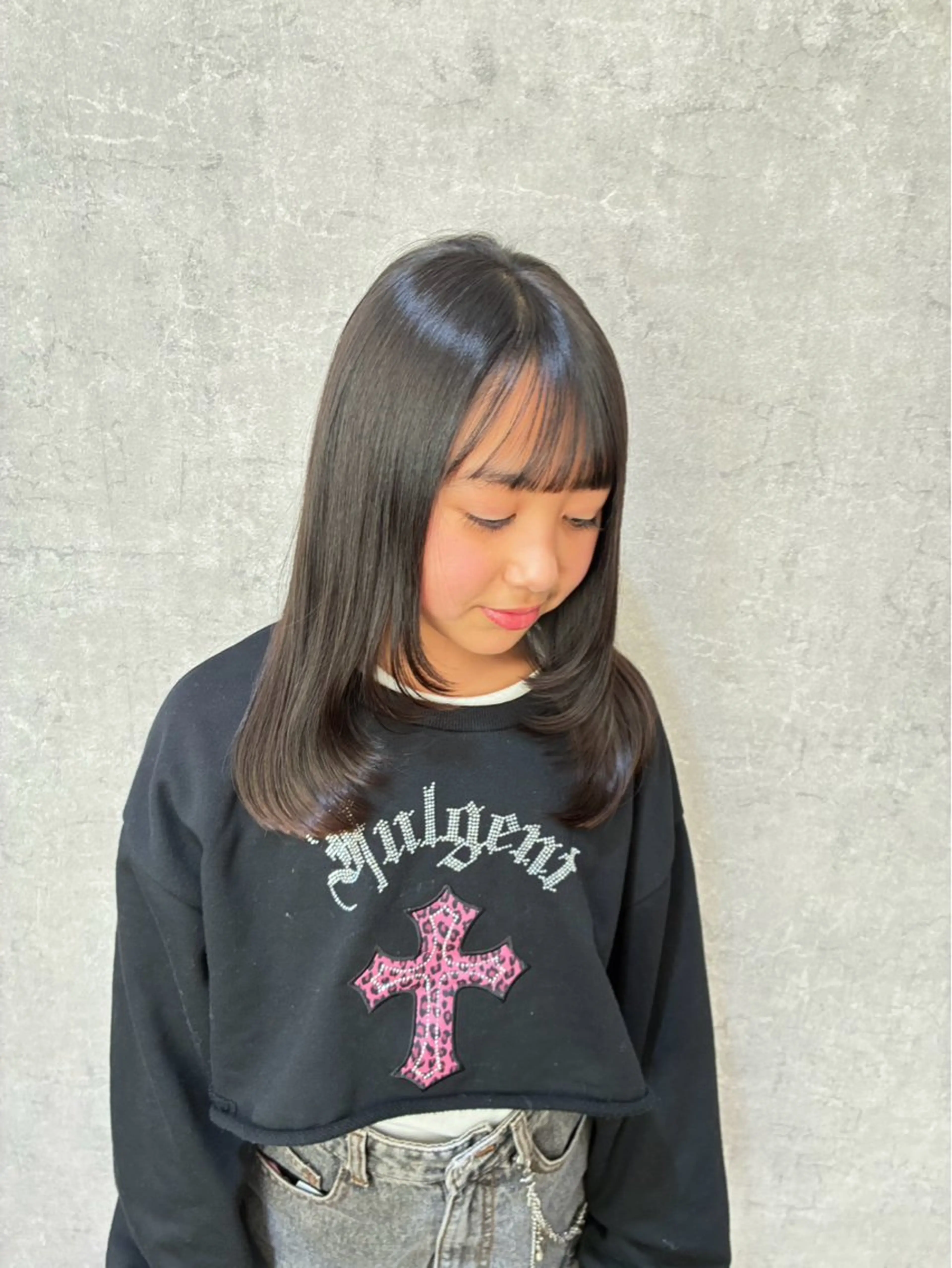 セミロング カット よしかわあんみ/ 透明感/ボブ🎀のヘアスタイル