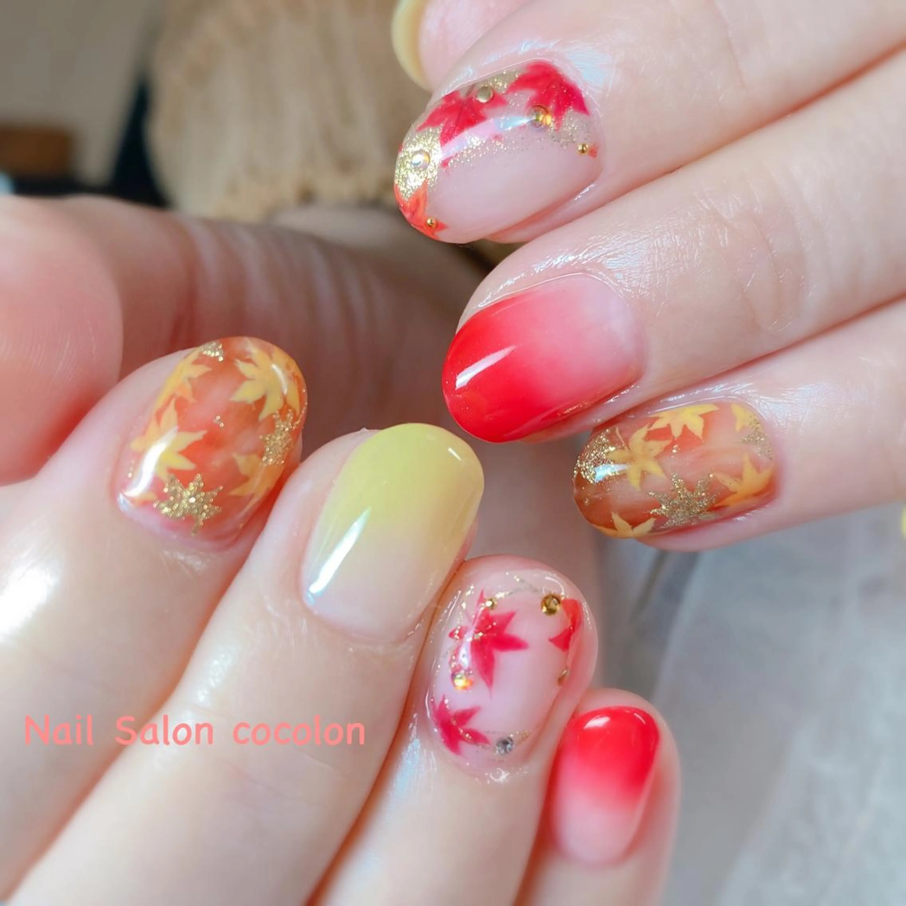 ネイル アートネイル ハンドネイル 柴崎 美幸のネイルデザイン