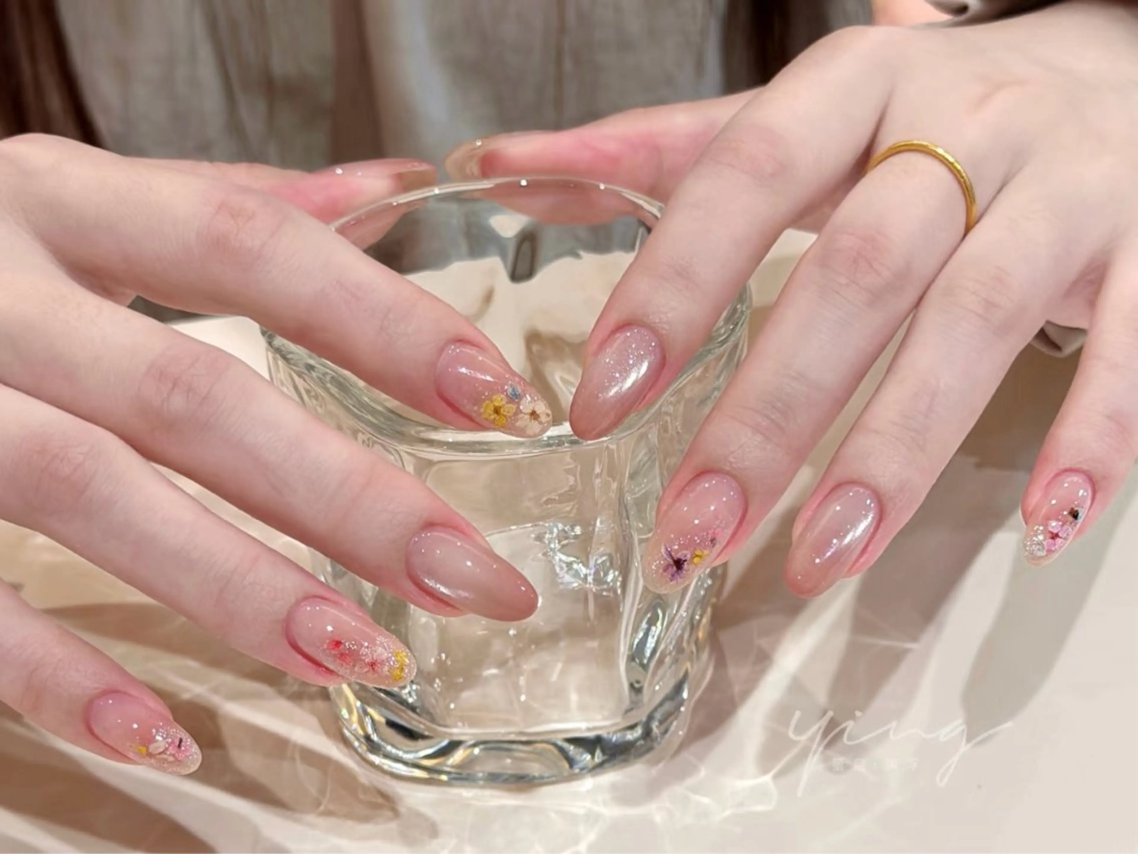 ネイル フラワーネイル ハンドネイル Nail Jolie所属・Nail Jolieのネイルデザイン