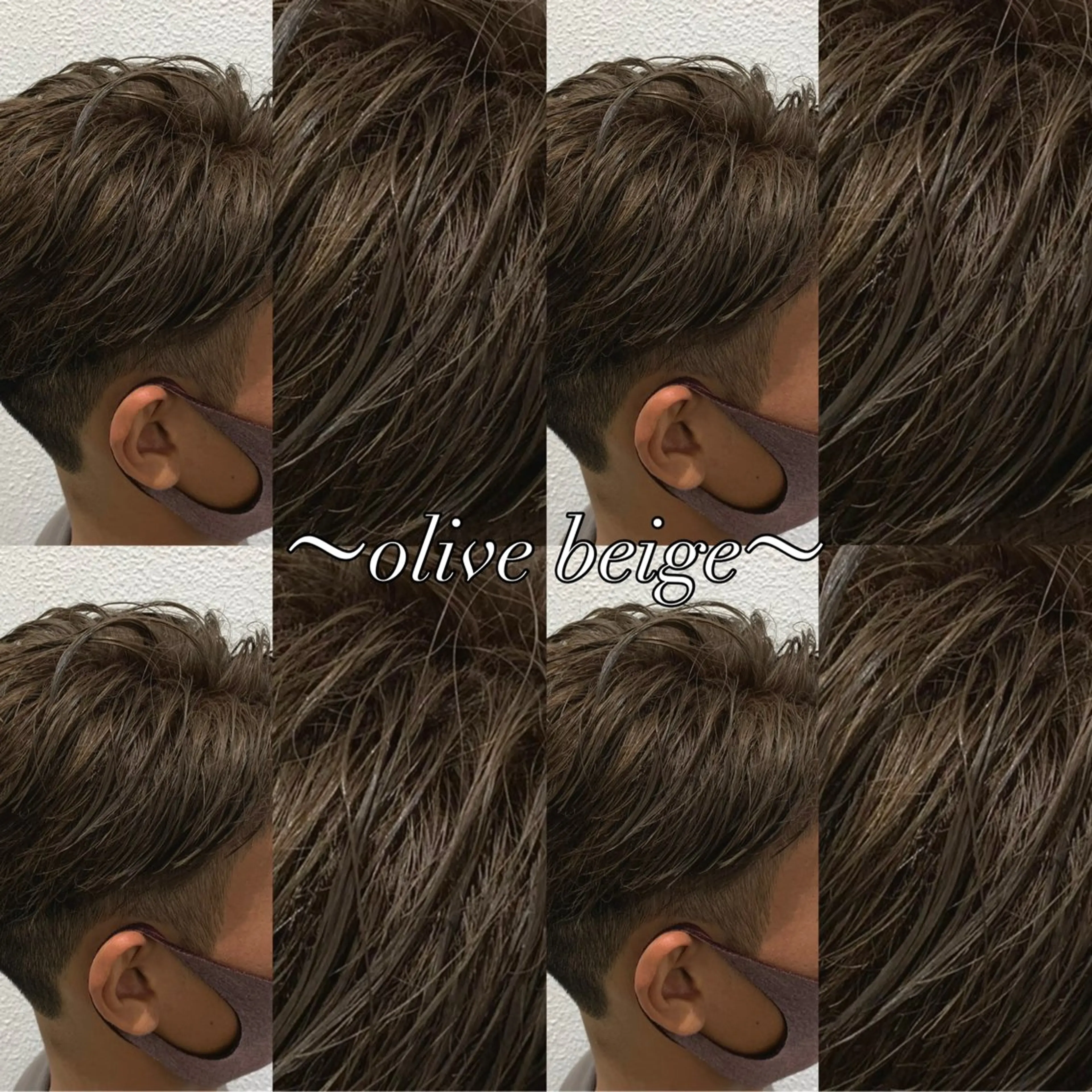 ショート カラー メンズ メンズカット パーマ🦋🌧希咲のヘアスタイル