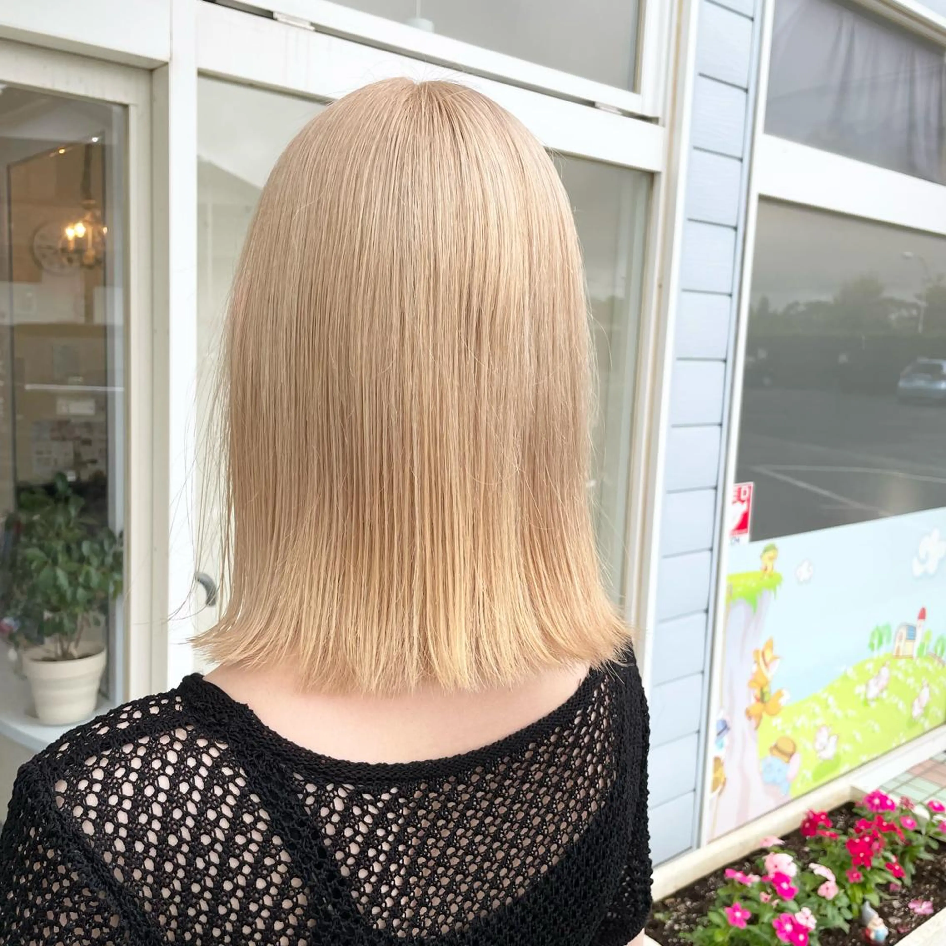 ミディアム カラー 朝生 海都のヘアスタイル