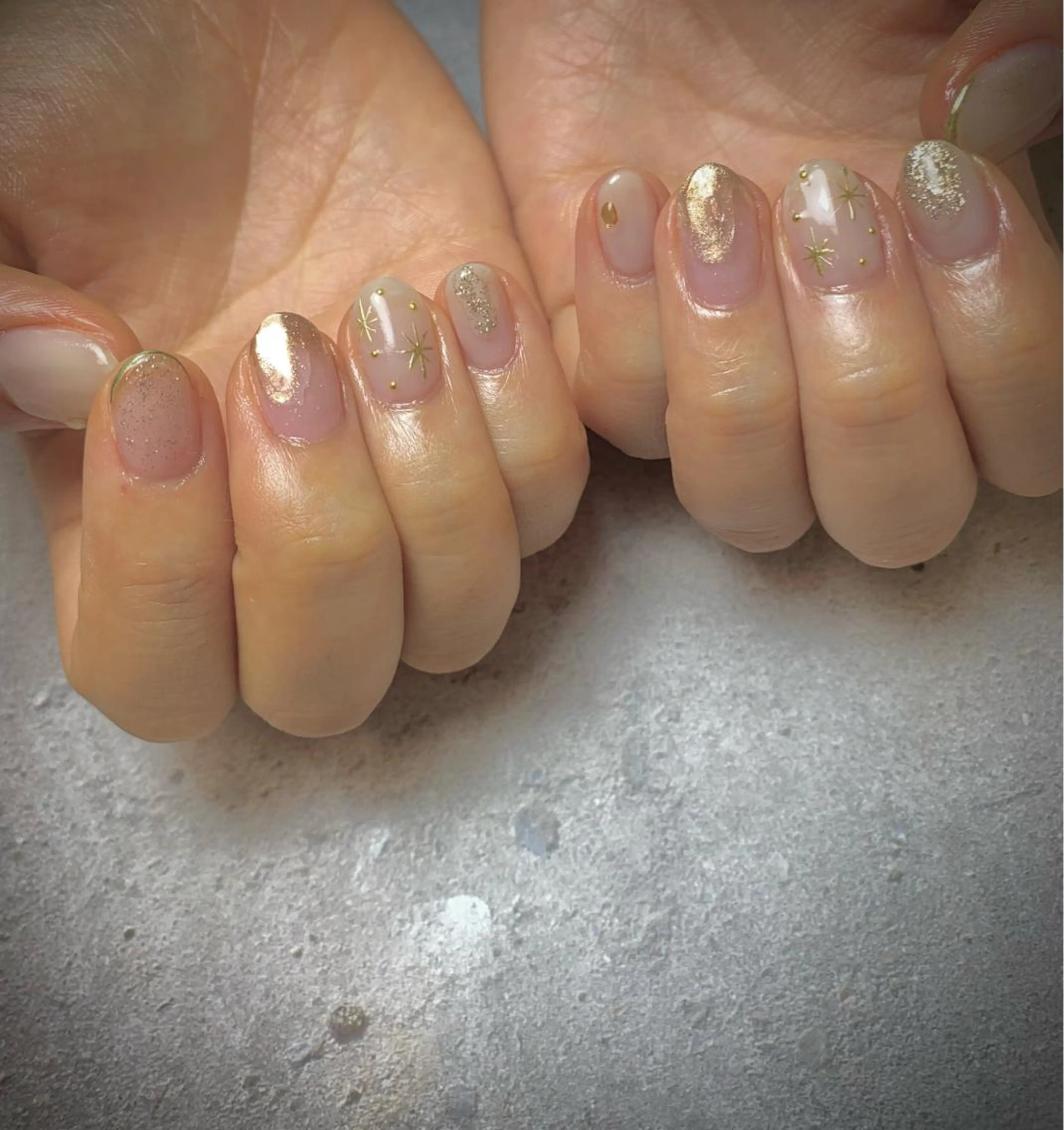 ネイル 持ち込み ホワイト ハンドネイル ハンドケア Eden　private nail saron所属・Eden ♾️のネイルデザイン