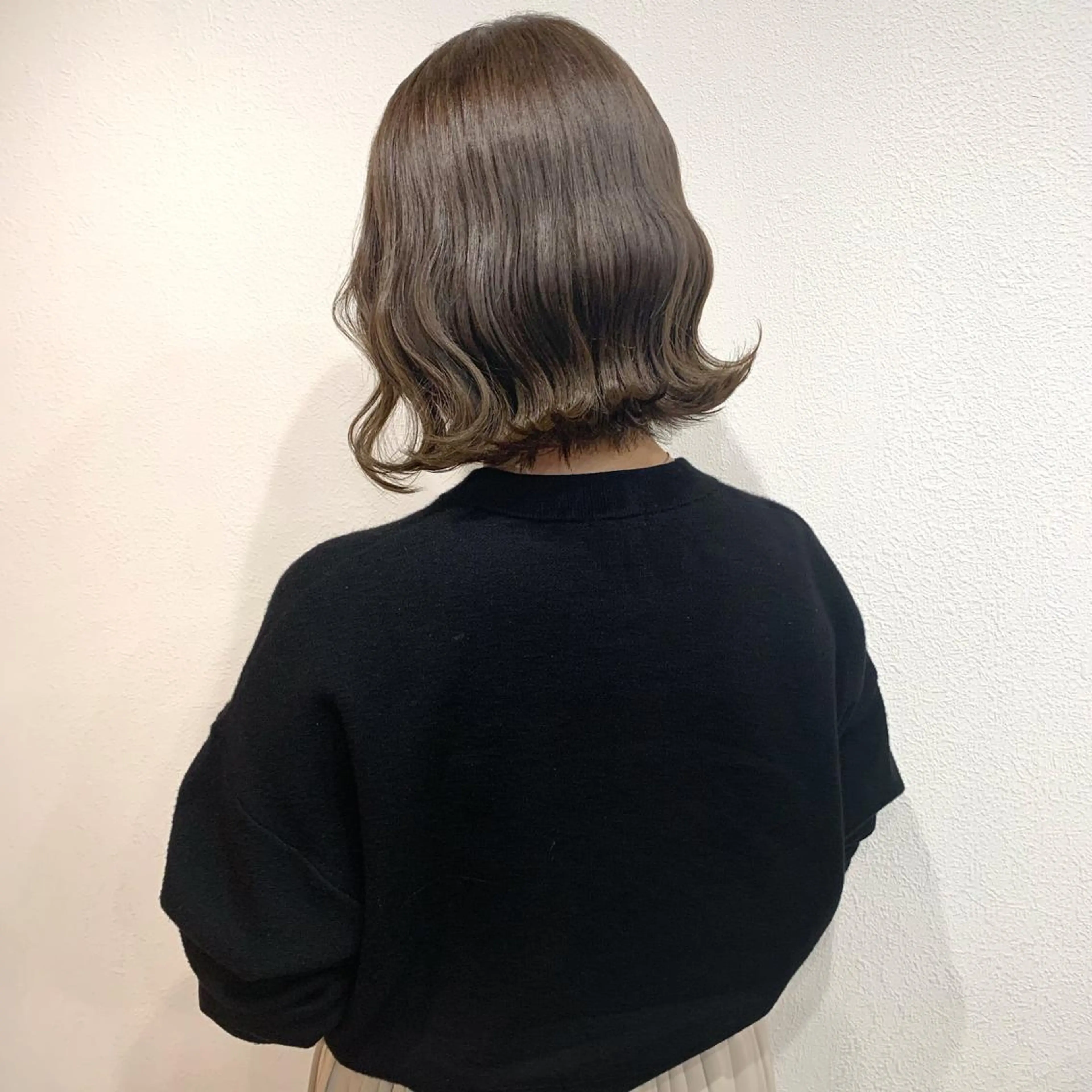 ブリーチなし🖤ブリーチなしケアWカラー＋トリートメントの写真