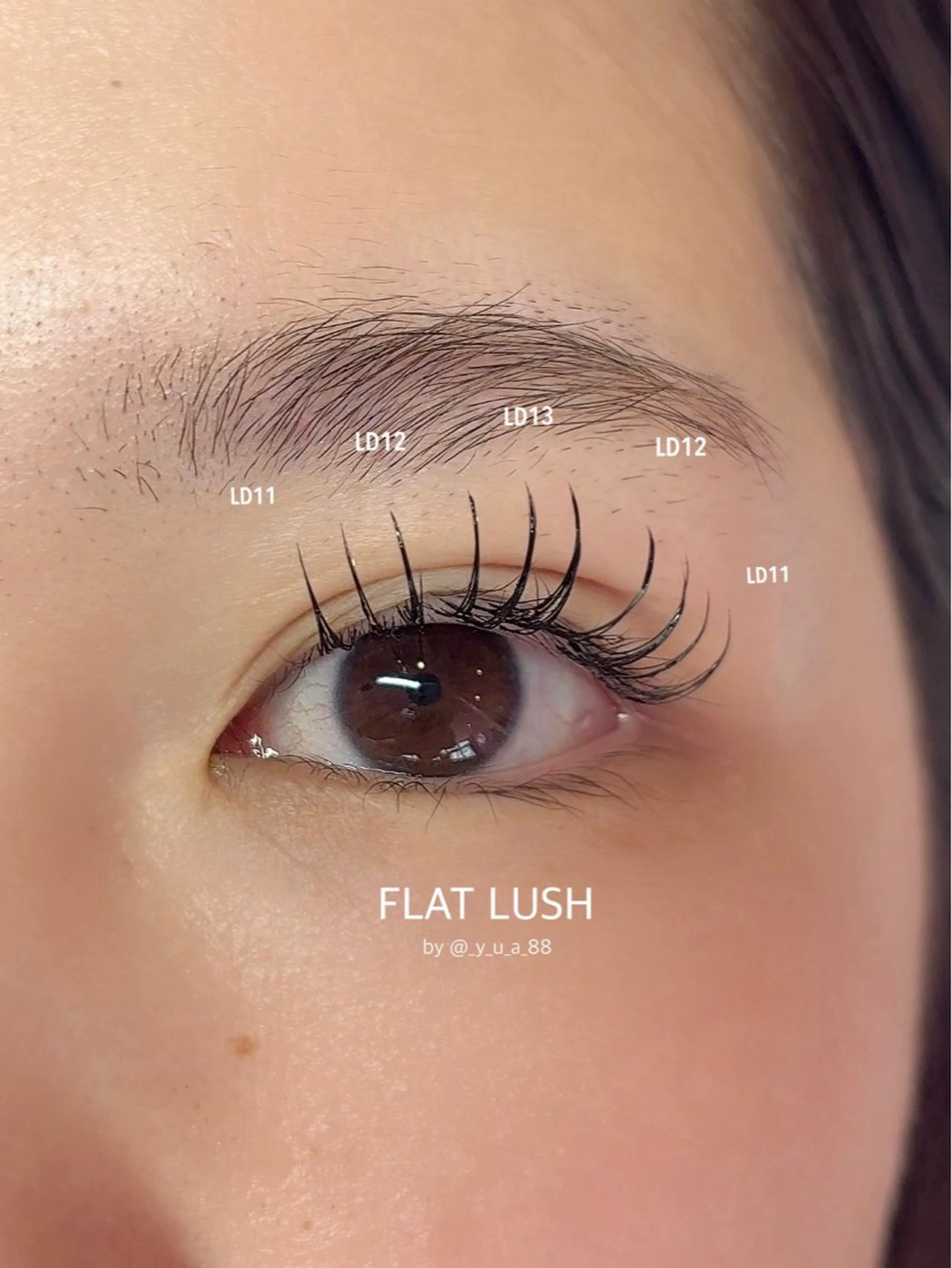 マツエク・マツパ bunny doll所属・YUA bunny_dollのマツエク・マツパデザイン