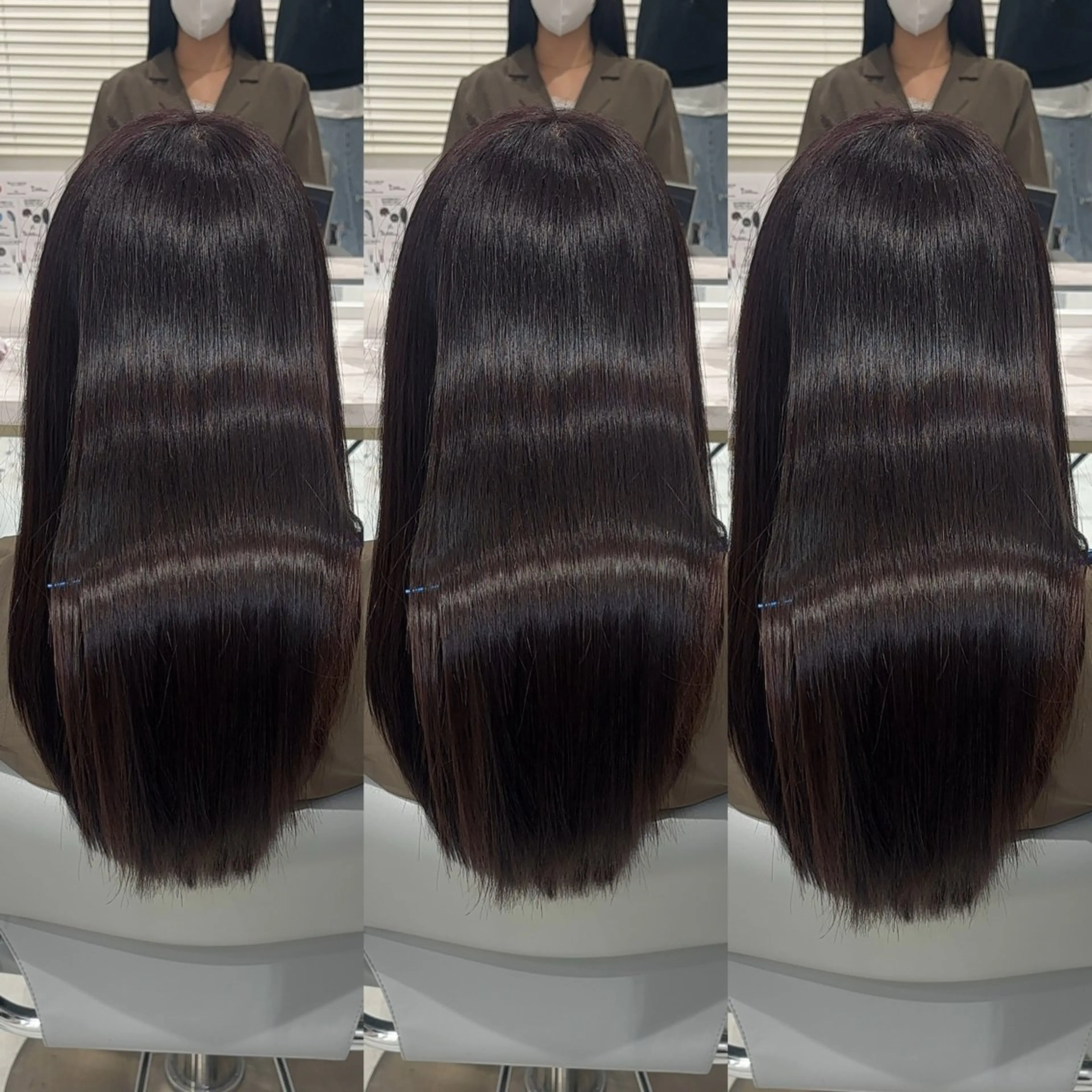 ロング カット ヘアカラー トリートメント ヘッドスパ 新宿No.1艶髪矯正 美艶カラー/FUKAのヘアスタイル