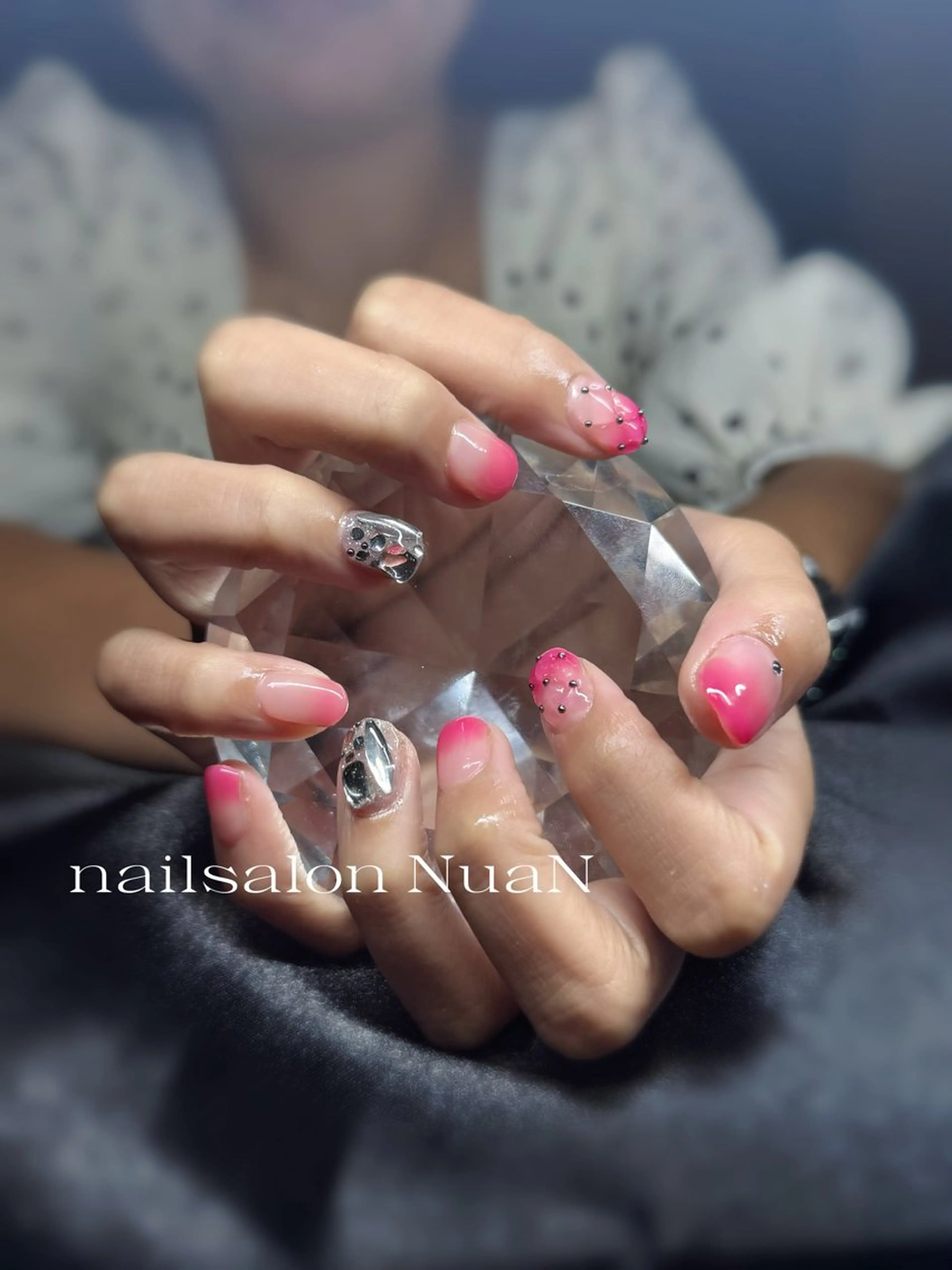 ネイル ショートネイル ハンドネイル NuaN 名城線黒川駅徒歩3分のネイルデザイン