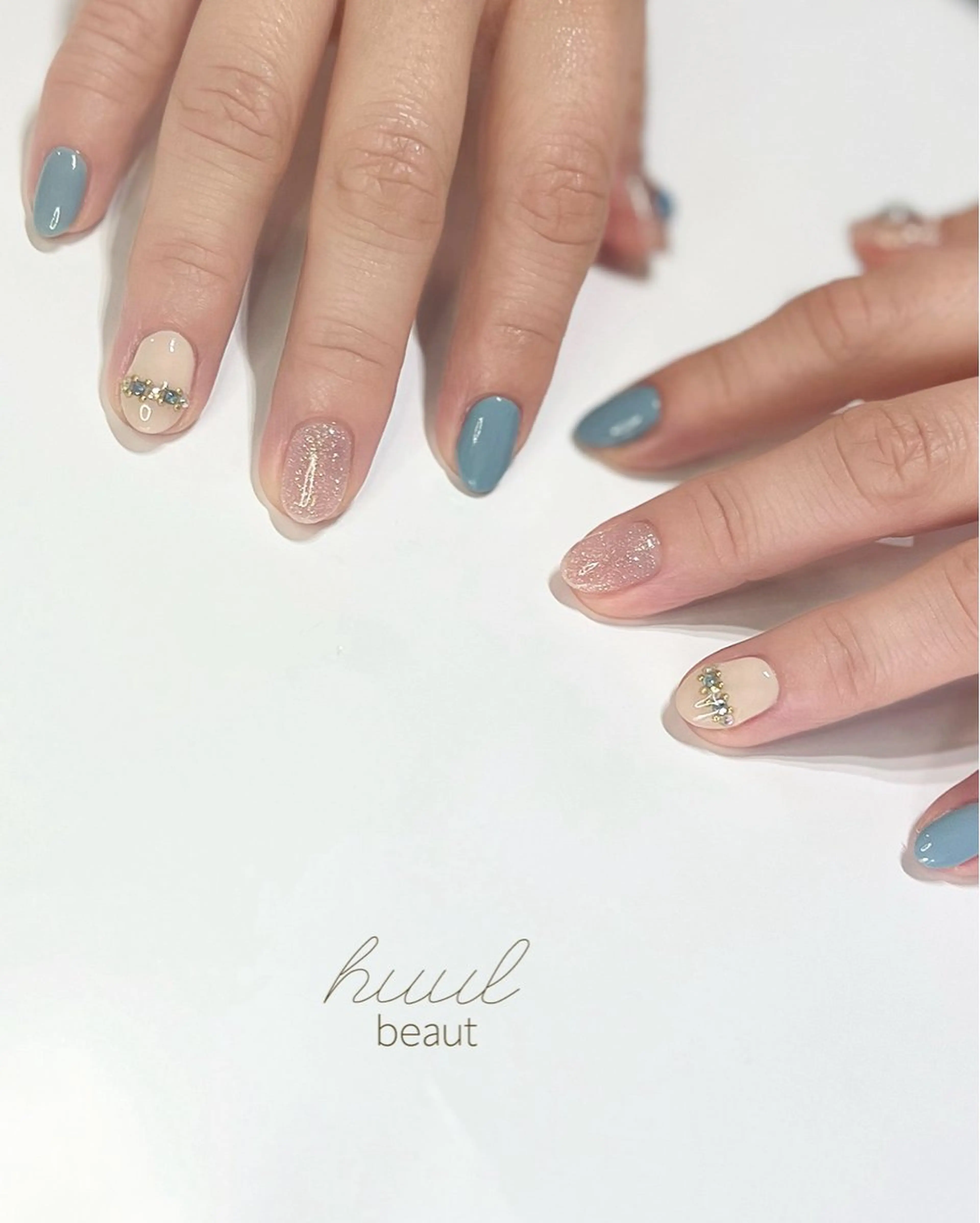 ネイル アートネイル ジェルネイル シンプルネイル huul beaut 広尾🌻恵比寿のマツエク・マツパデザイン