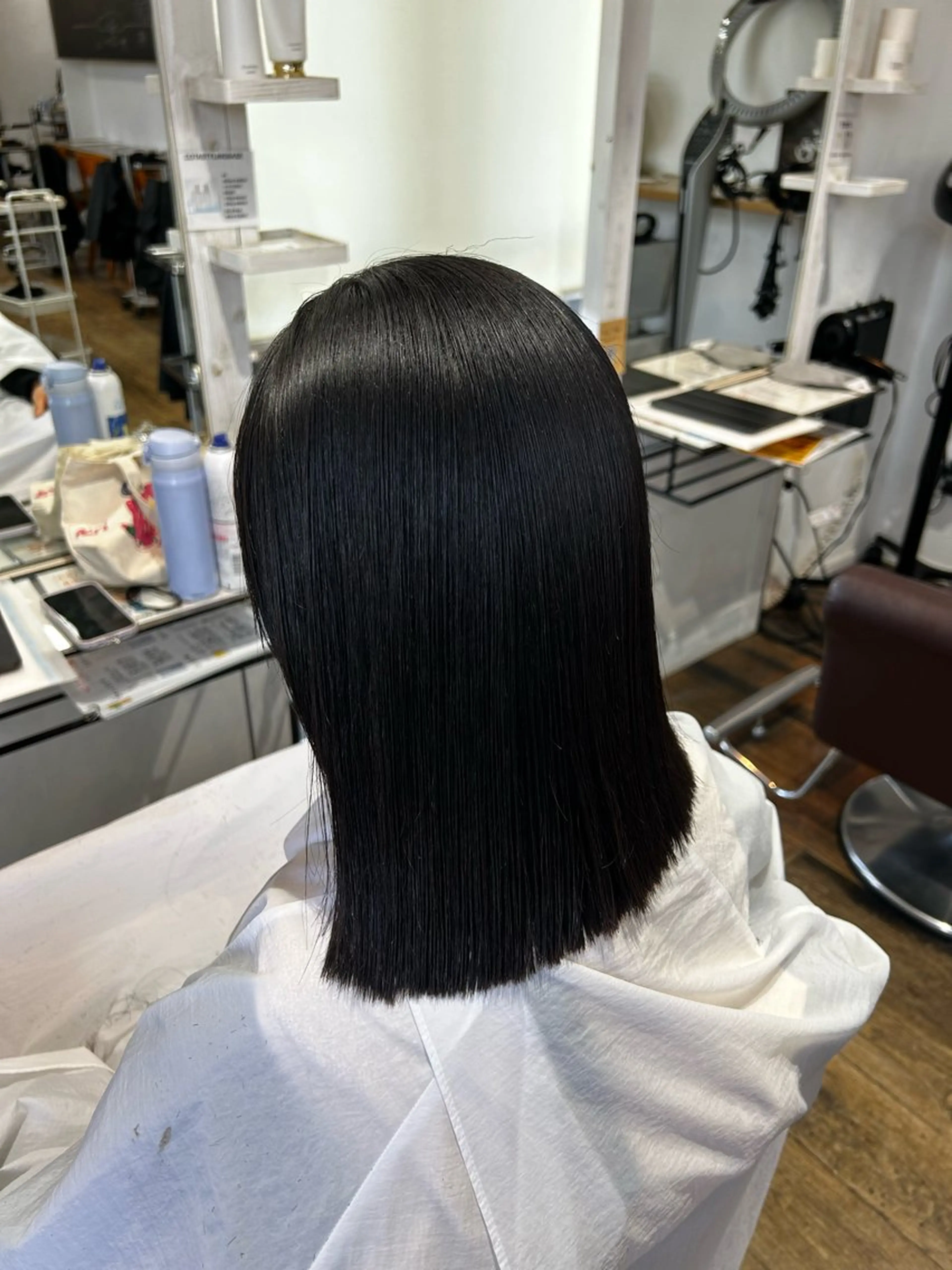 カット＋髪質改善ストレート＋髪質改善トリートメントの写真