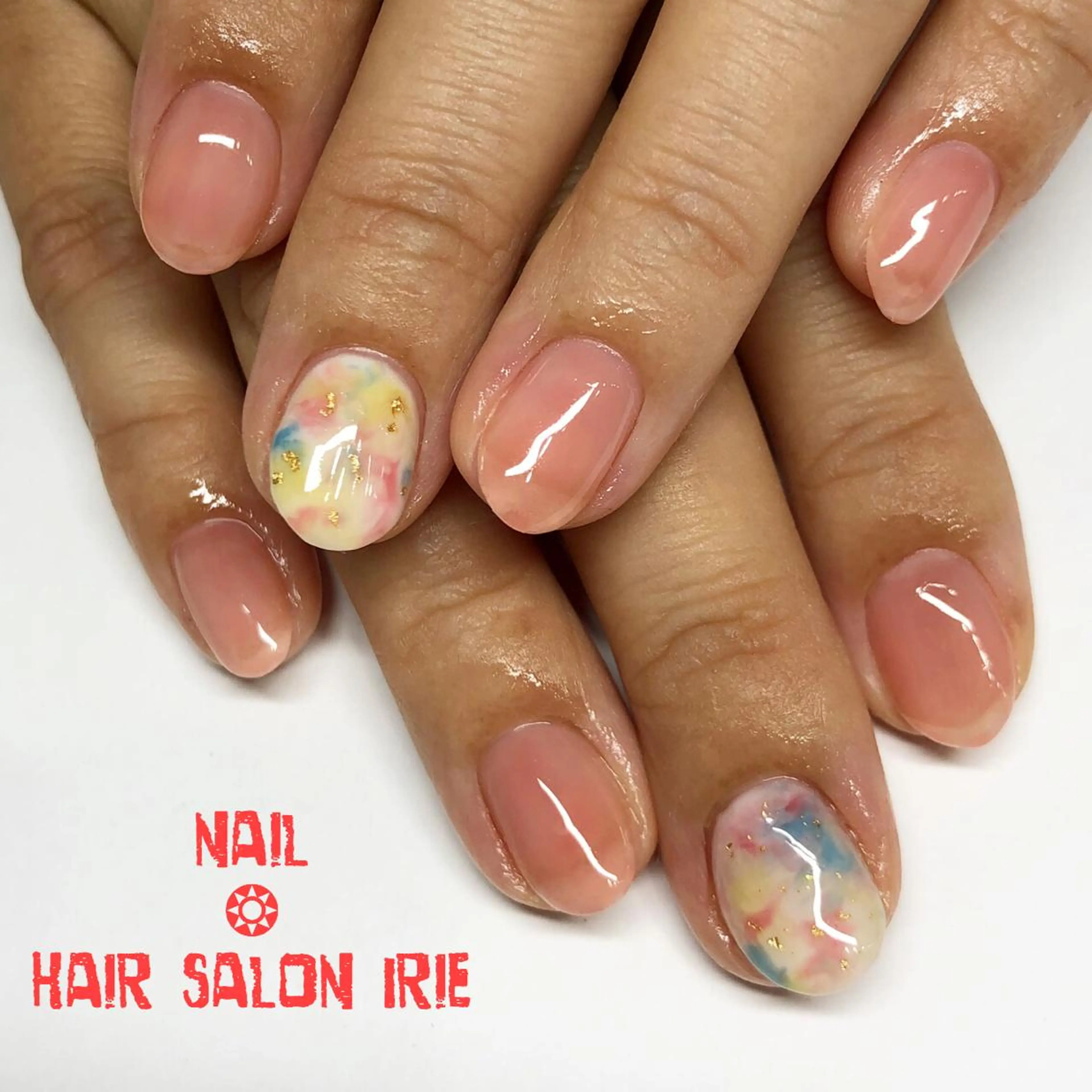 ネイル ハンドネイル ハンドケア Hair salon Irie所属・與儀 知佳のネイルデザイン
