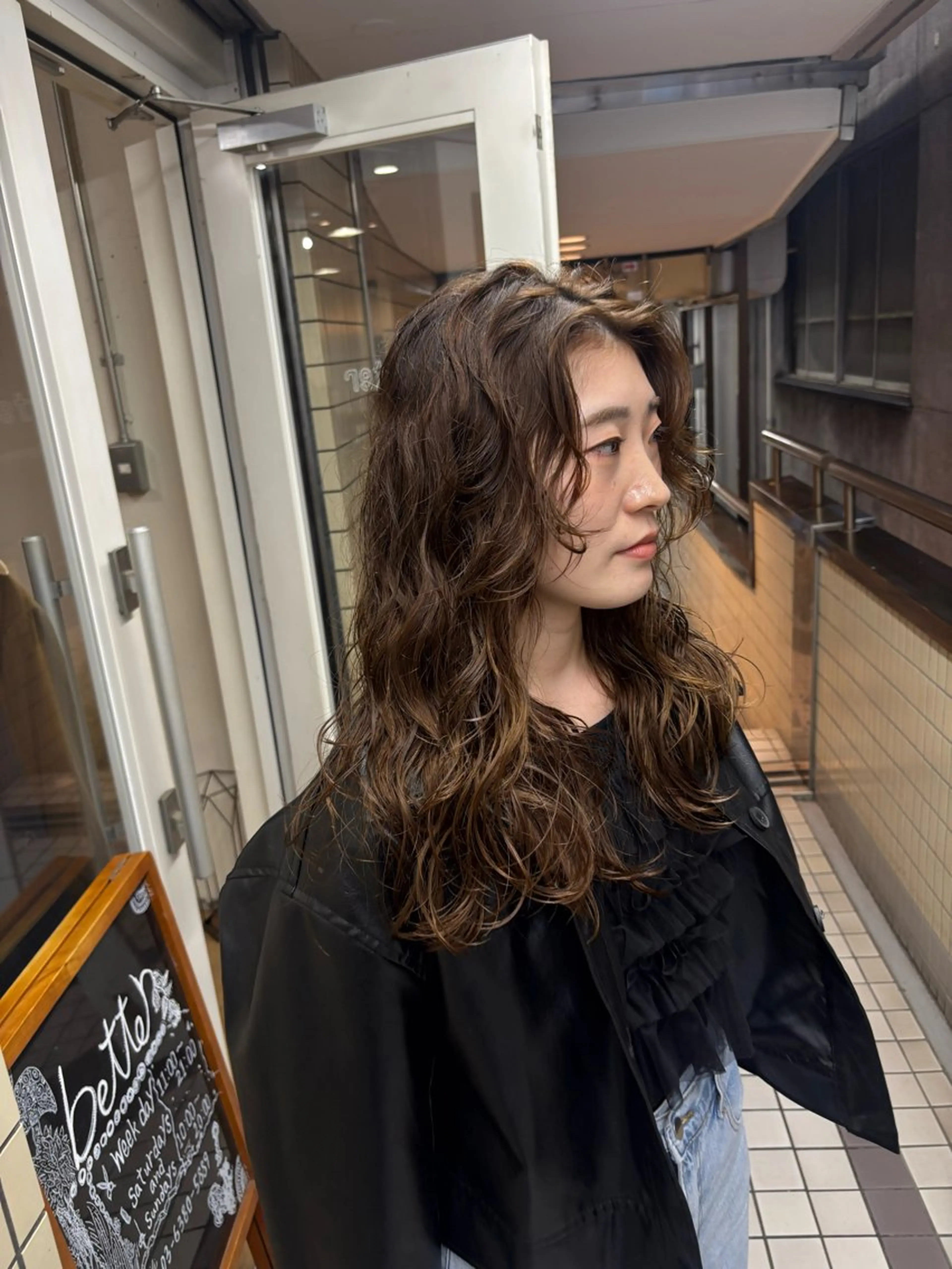 ロング パーマ カット パーマ kaito パーマ募集！🔵のヘアスタイル