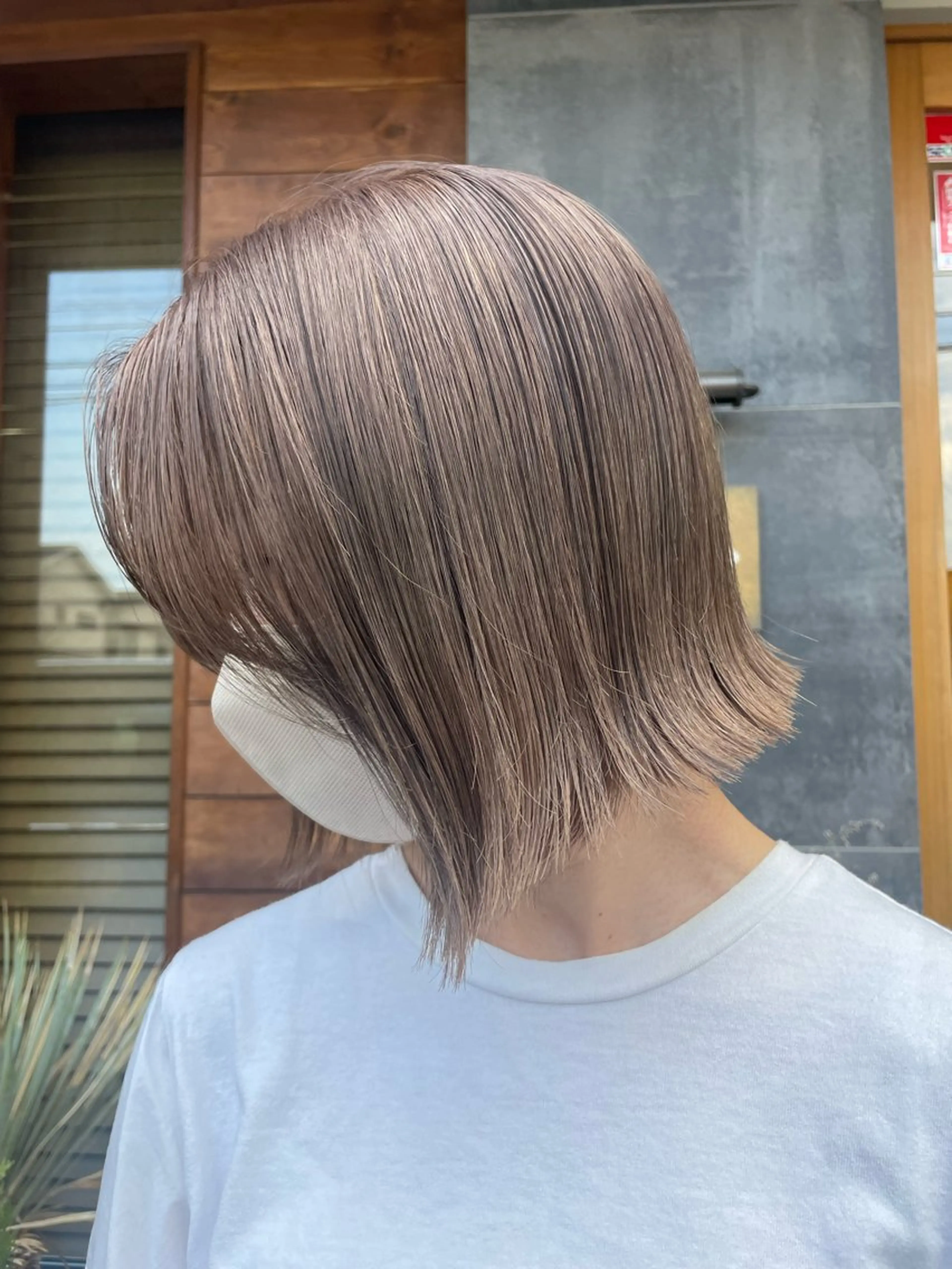 カラー 井上 舞のヘアスタイル