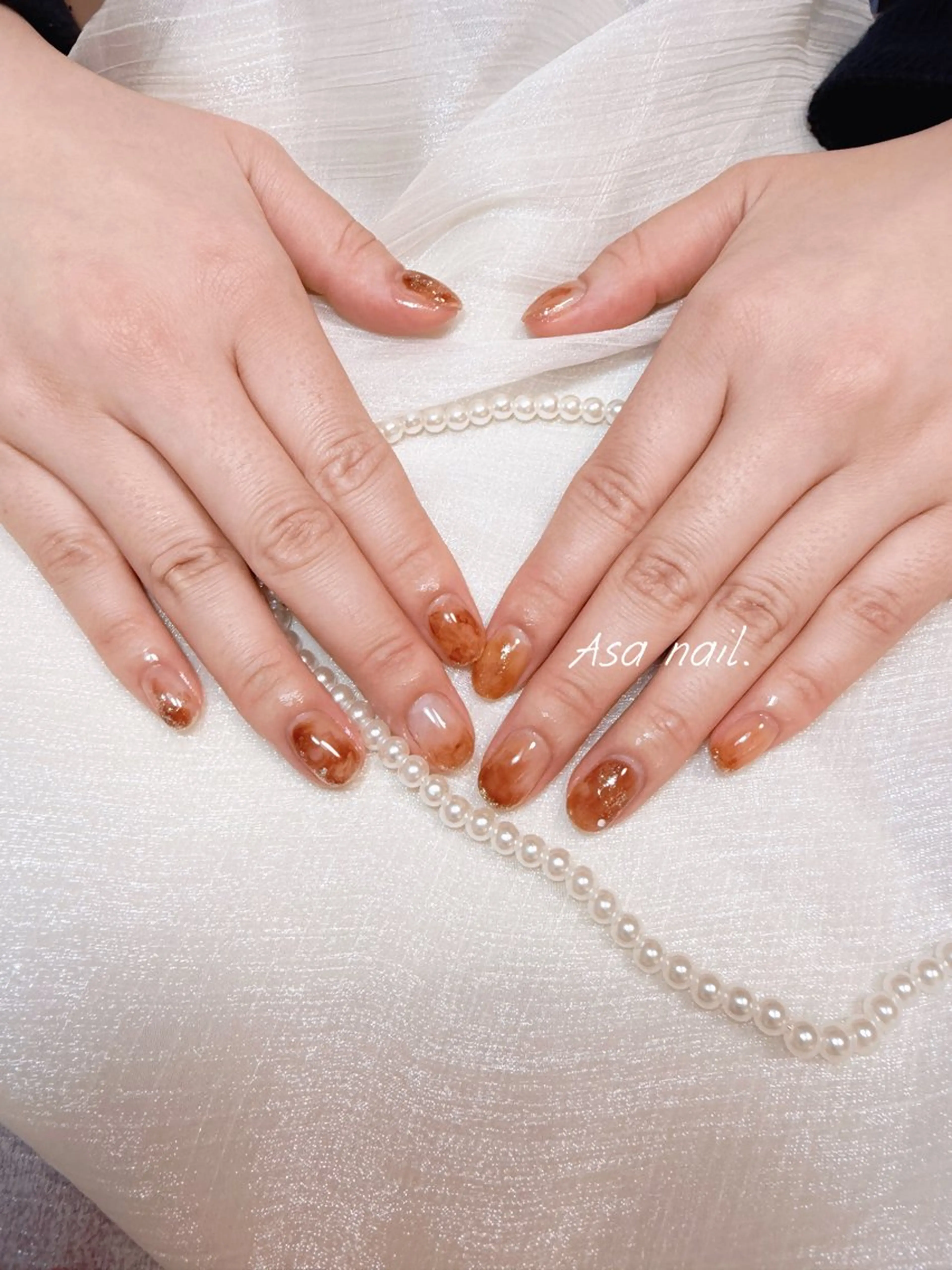 ネイル ニュアンスネイル Asa Nail 亀戸 平井のネイルデザイン