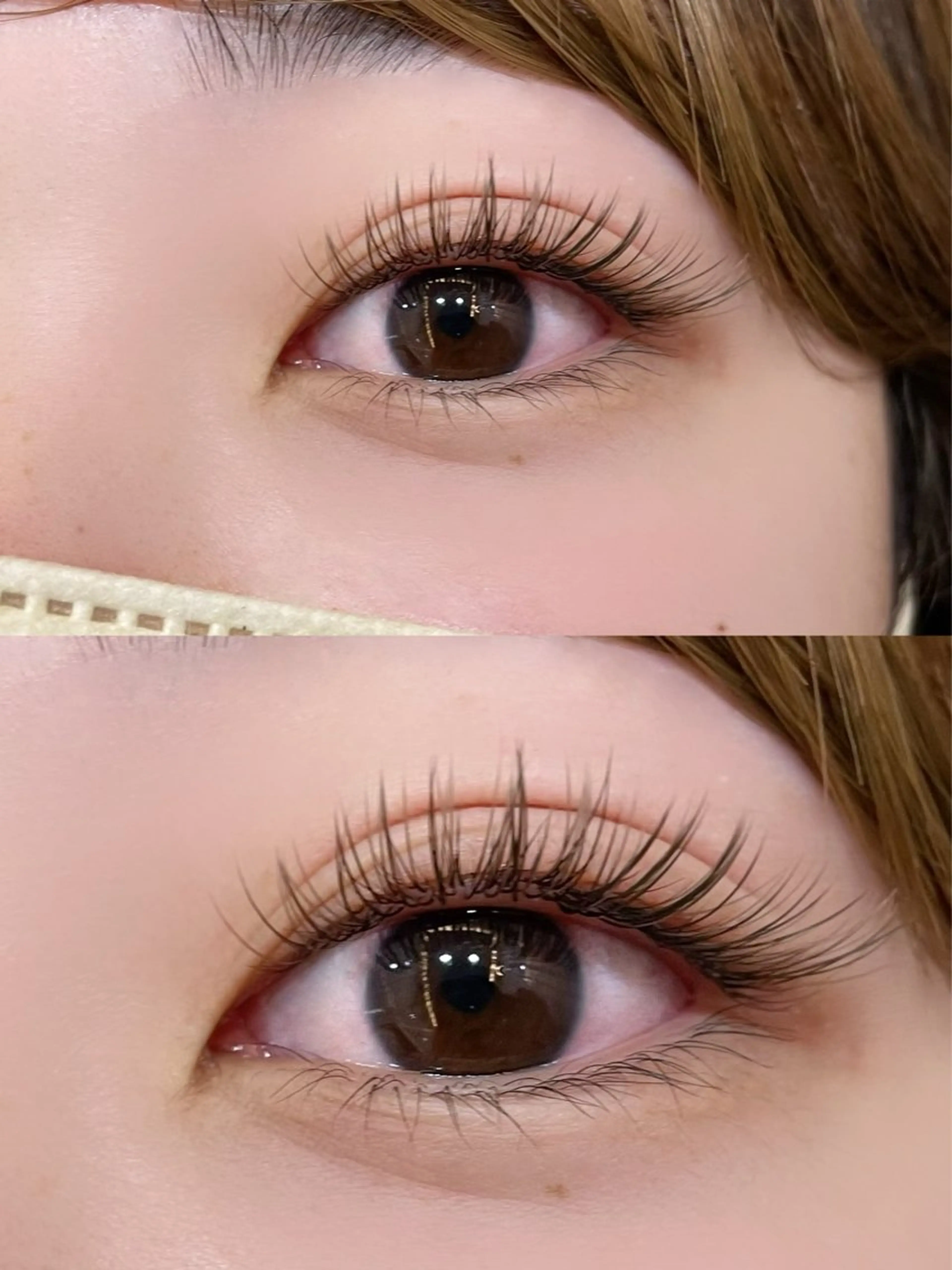 マツエク・マツパ カラーマツエク CLALA sarinaのマツエク・マツパデザイン