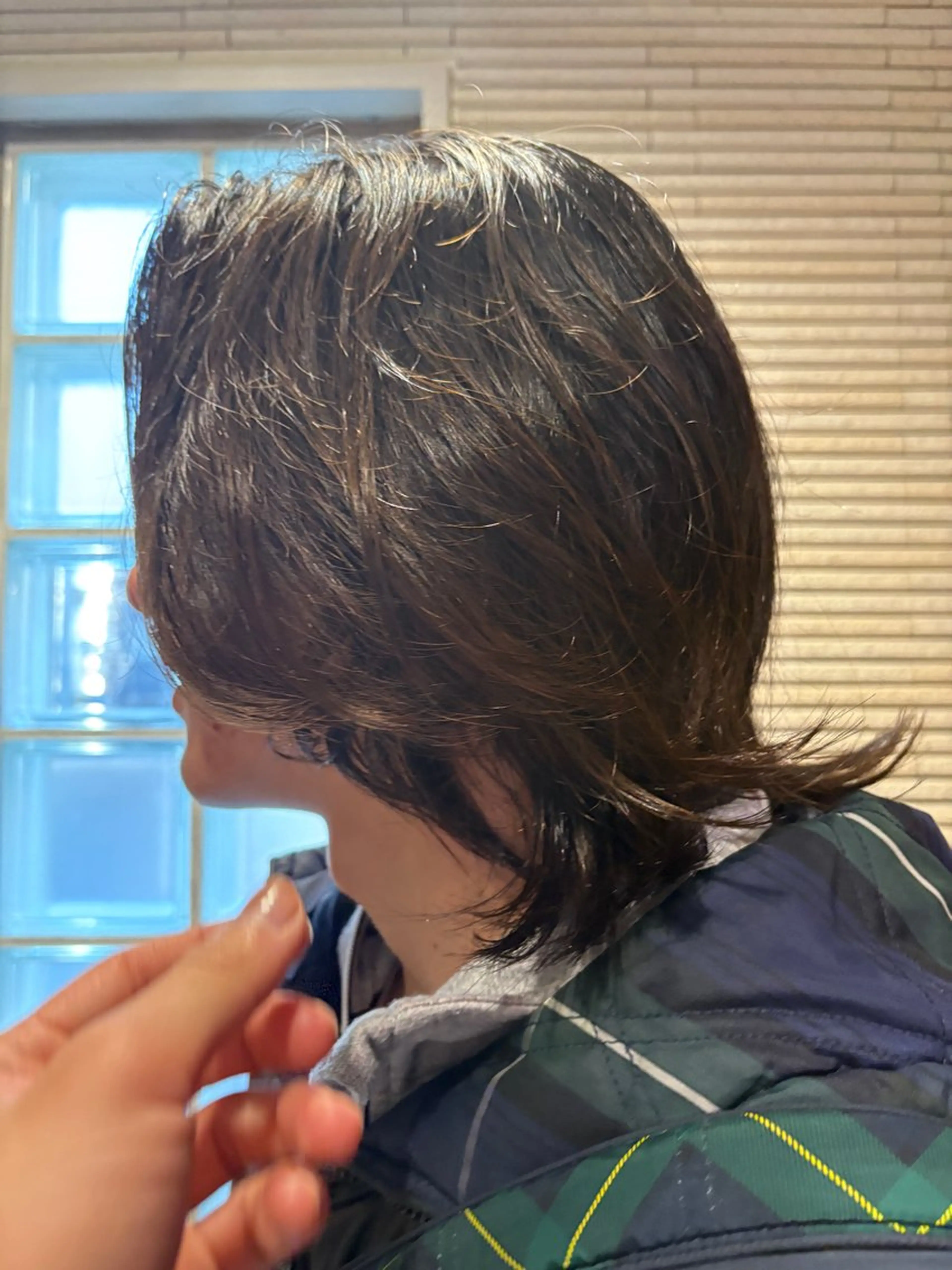 セミロング パーマ メンズ 外国人風パーマ/藤沢 湘南/HYOのヘアスタイル