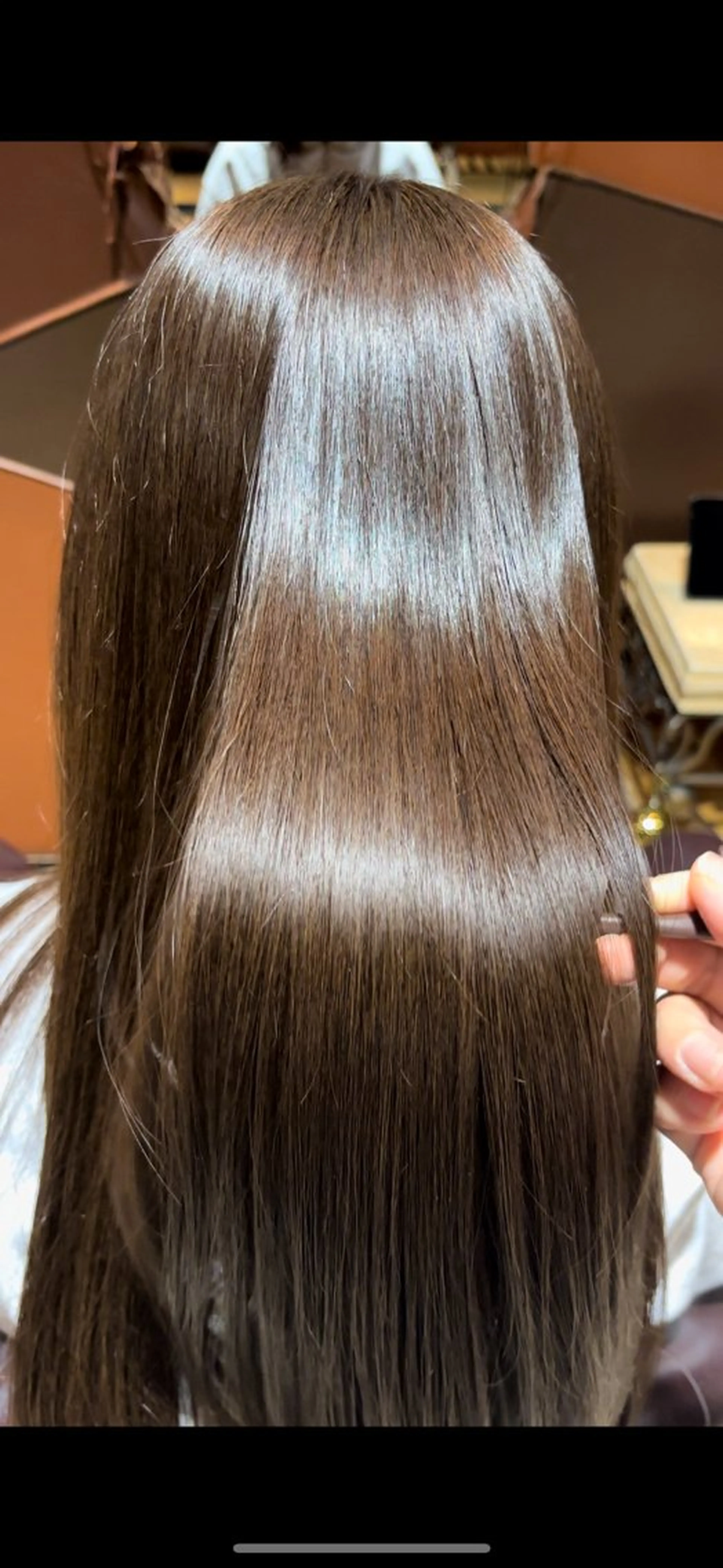 ロング カラー パーマ ヘアアレンジ キッズ よしなり あみのヘアスタイル