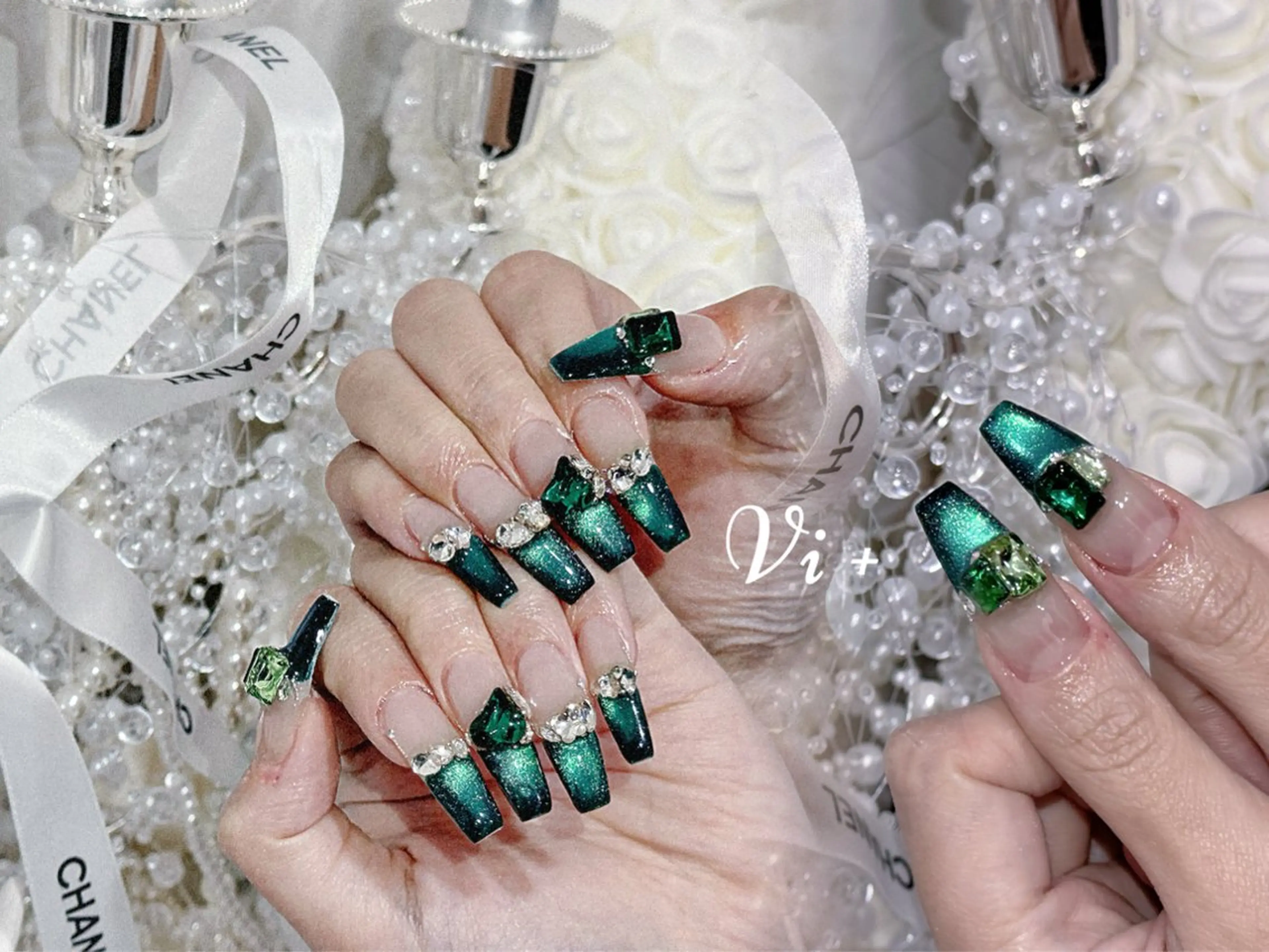 ネイル ハンドネイル ✨Nailsalon Vi+✨のネイルデザイン