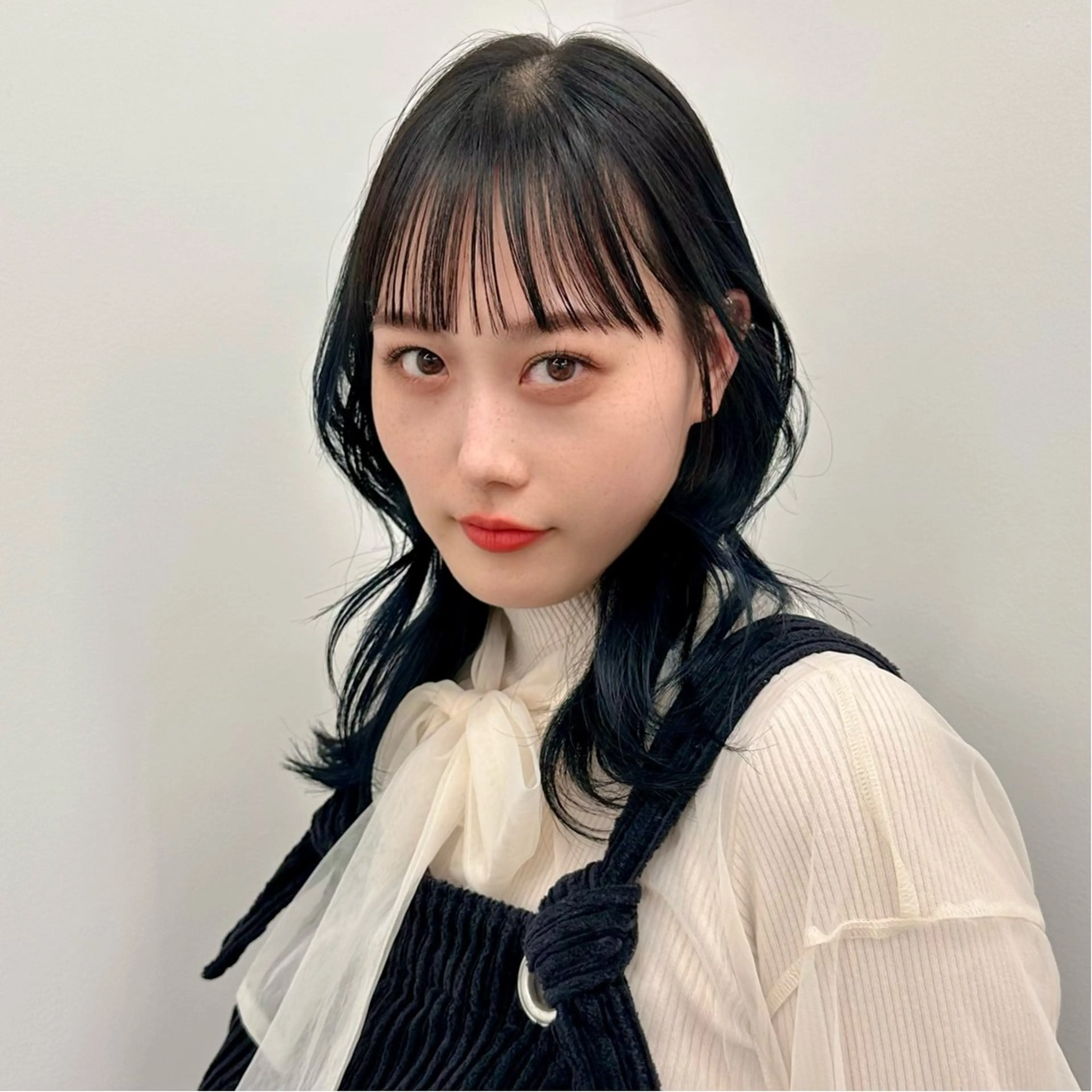 ミディアム カラー カット ヘアカラー トリートメント ブリーチなし/レイヤ ー特化🌈Tommyのヘアスタイル