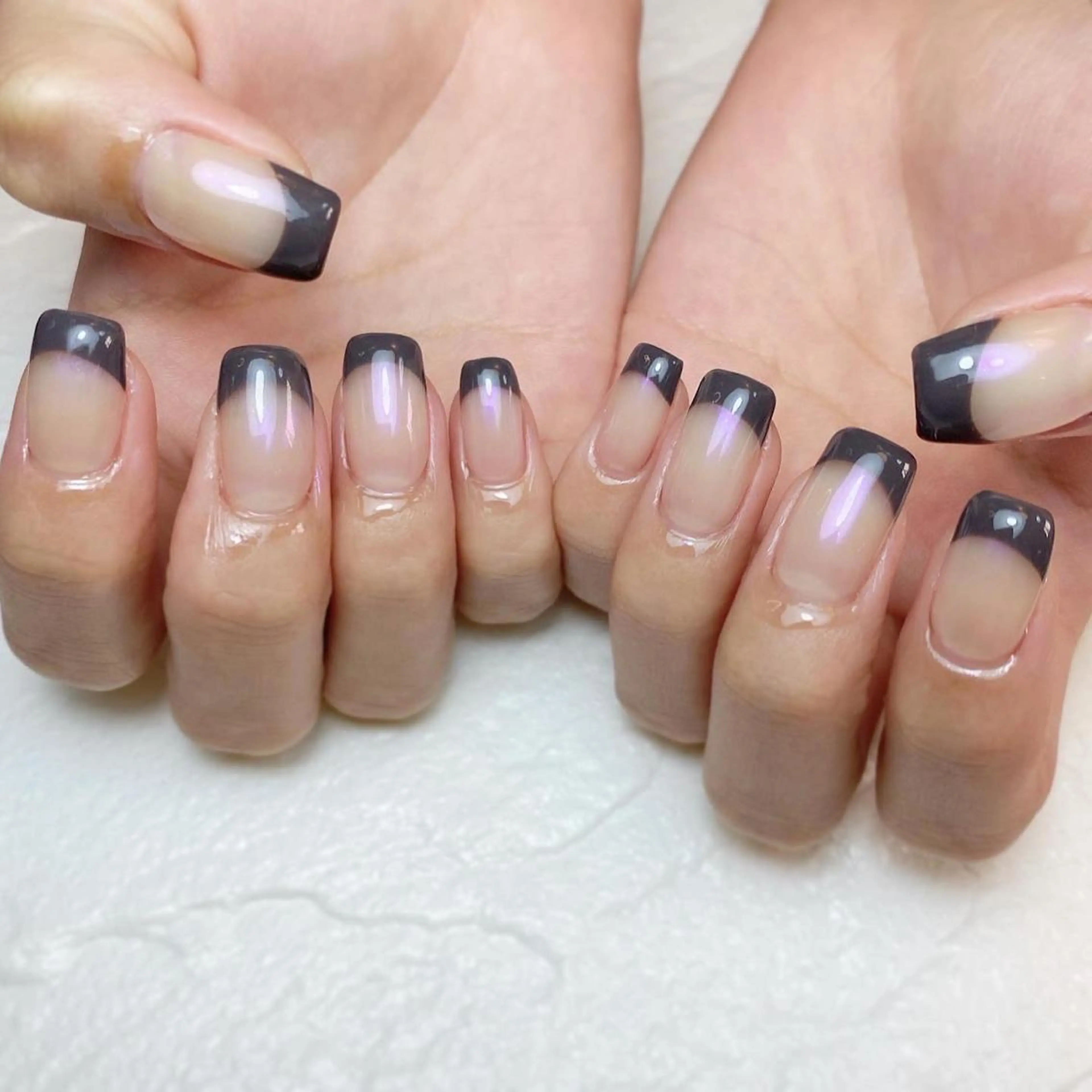 ネイル フレンチネイル ハンドネイル Nail ameria megu所属・ameria meguのネイルデザイン