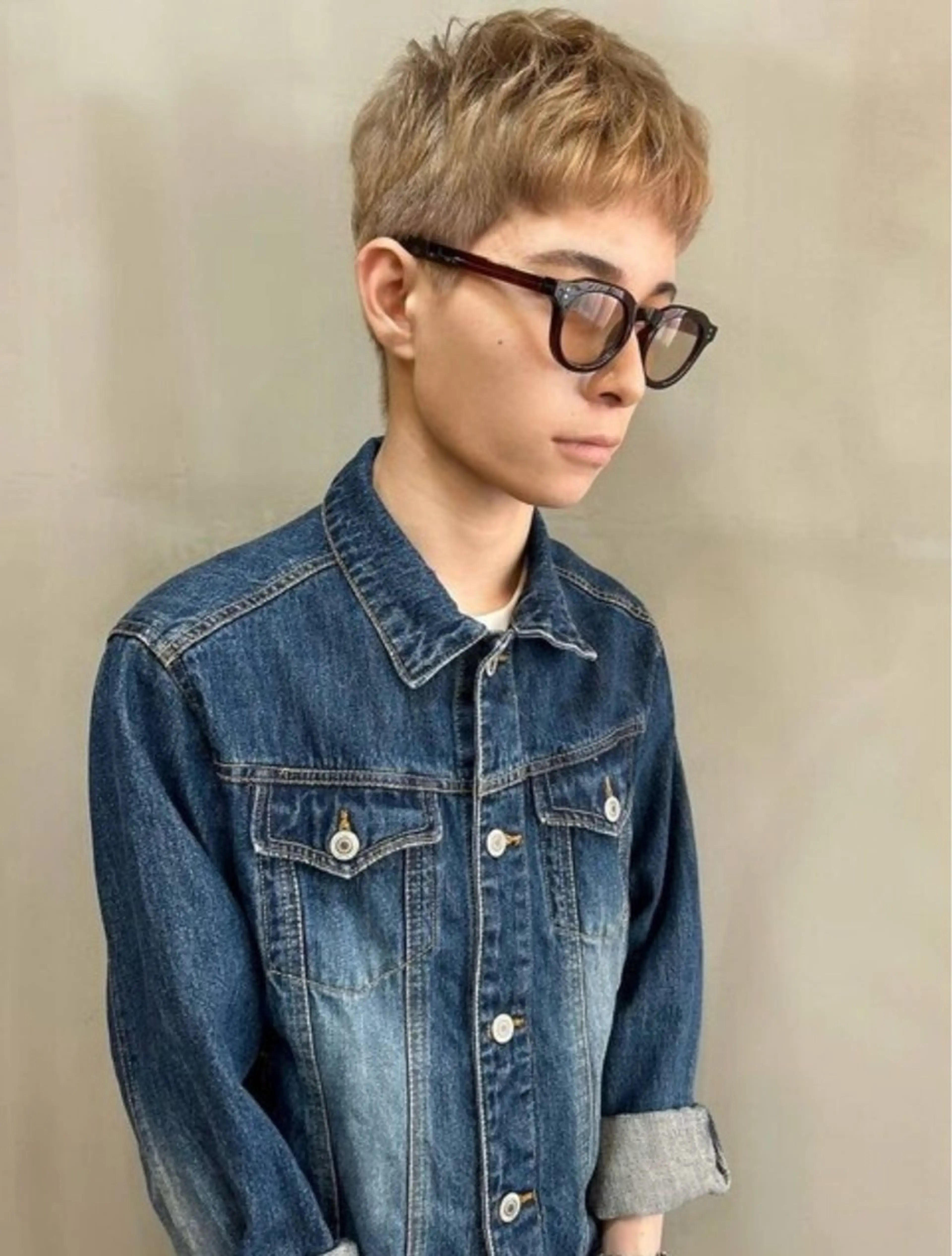 ショート ブリーチ/ハイトーン 心斎橋/honokaのヘアスタイル