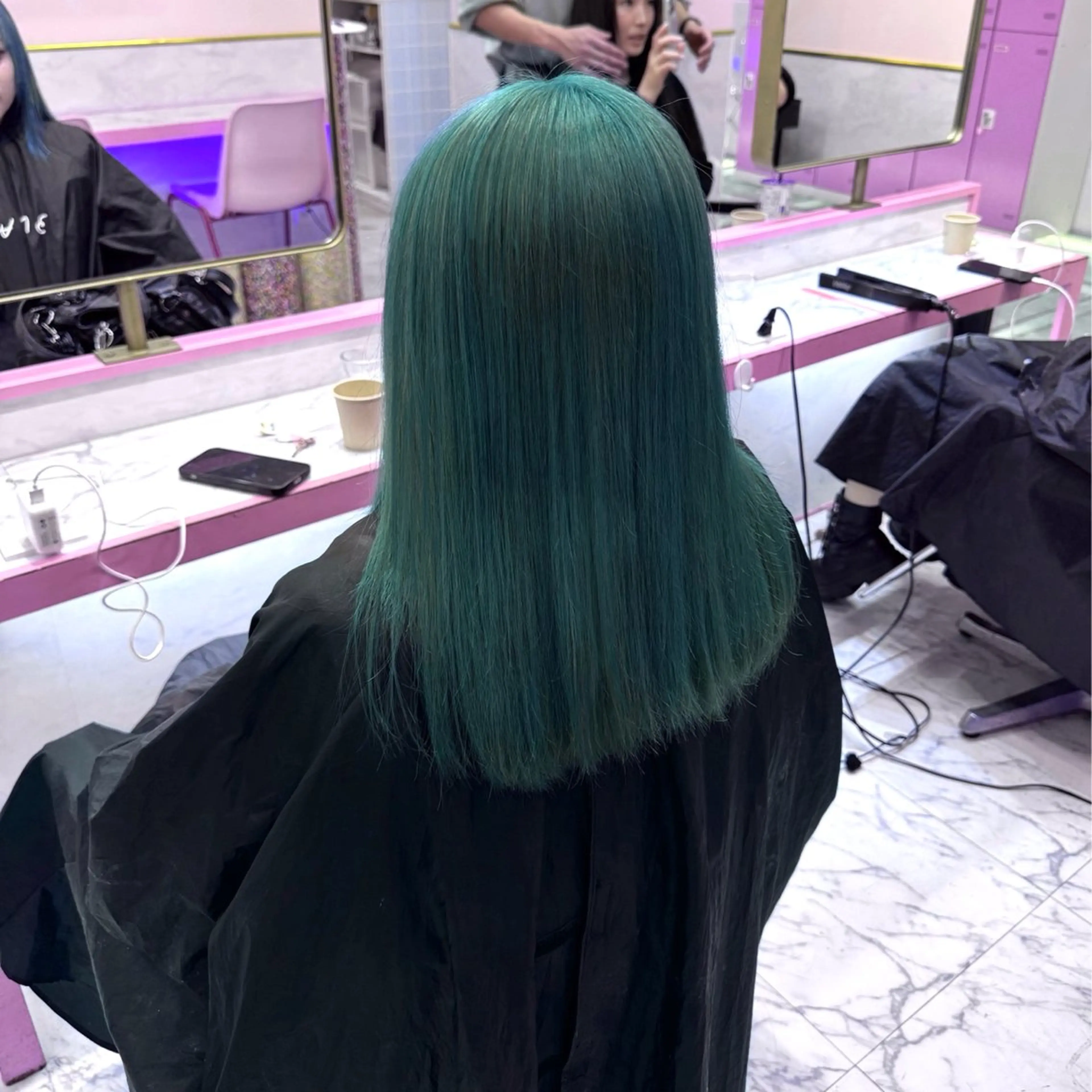 ミディアム カラー ヘアカラー トリートメント 高発色/デザイン ☀️toku☀️のヘアスタイル