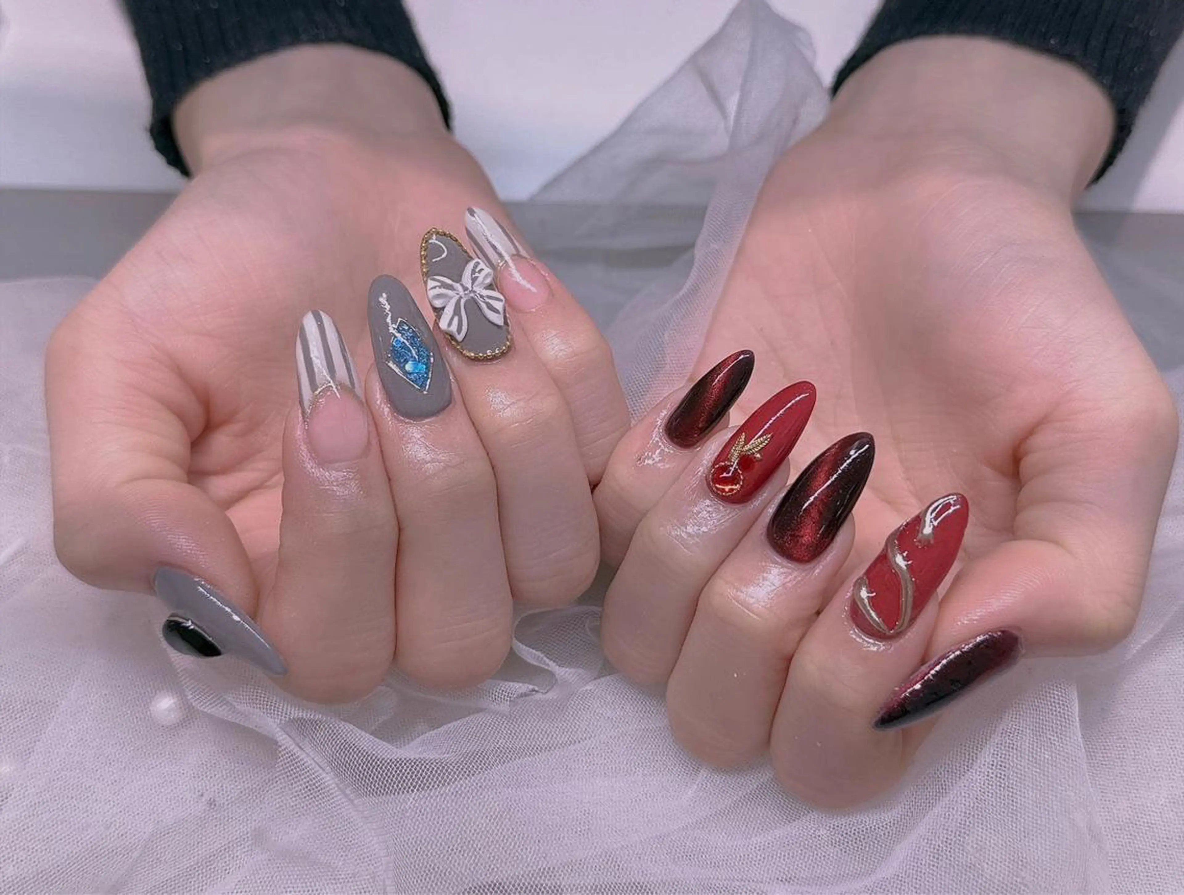 ネイル 長さだし専門店 M2　rikaのネイルデザイン