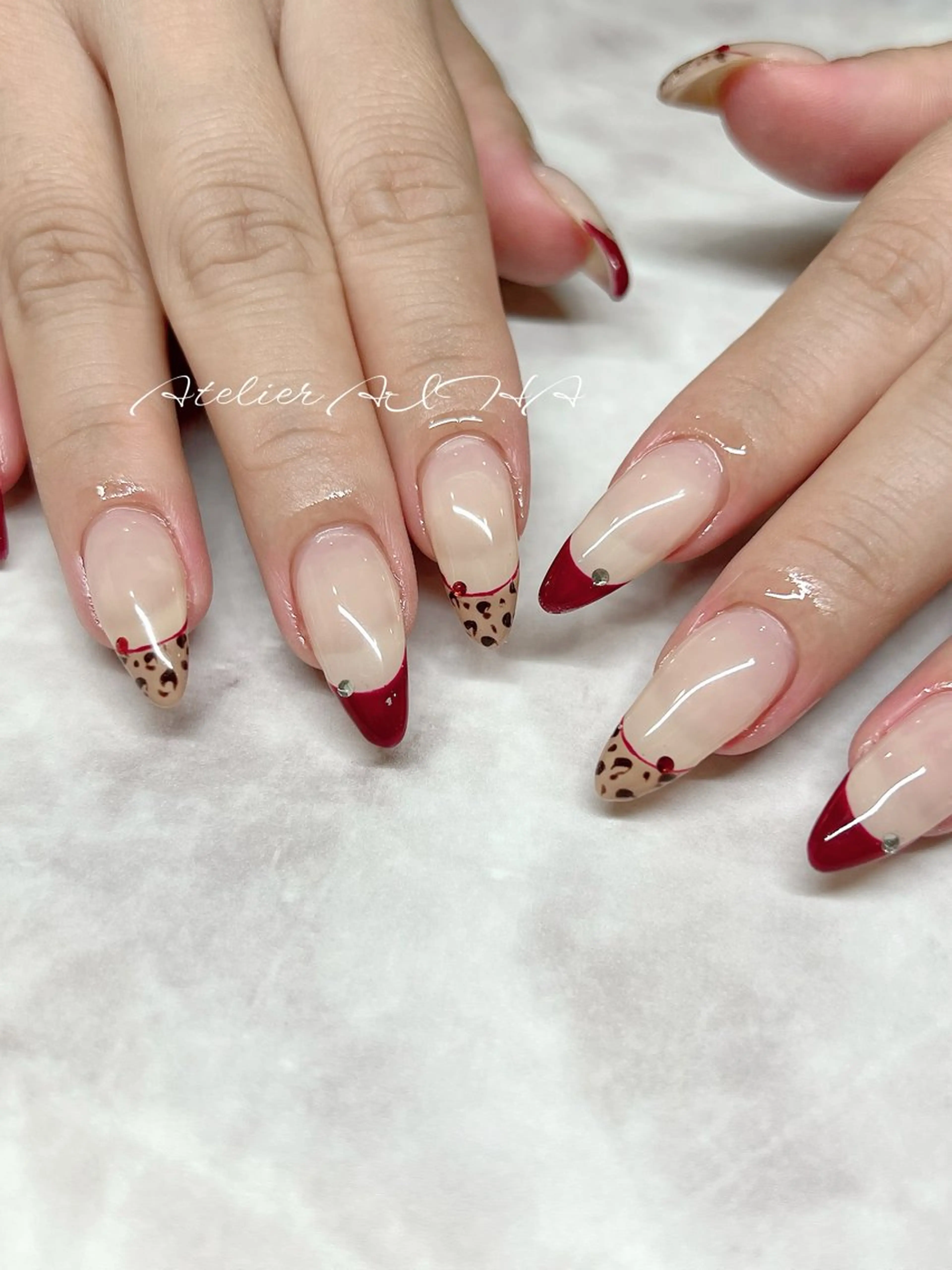 セミロング アトリエAIHA所属・アトリエAIHA★ フィルイン推奨サロンのネイルデザイン