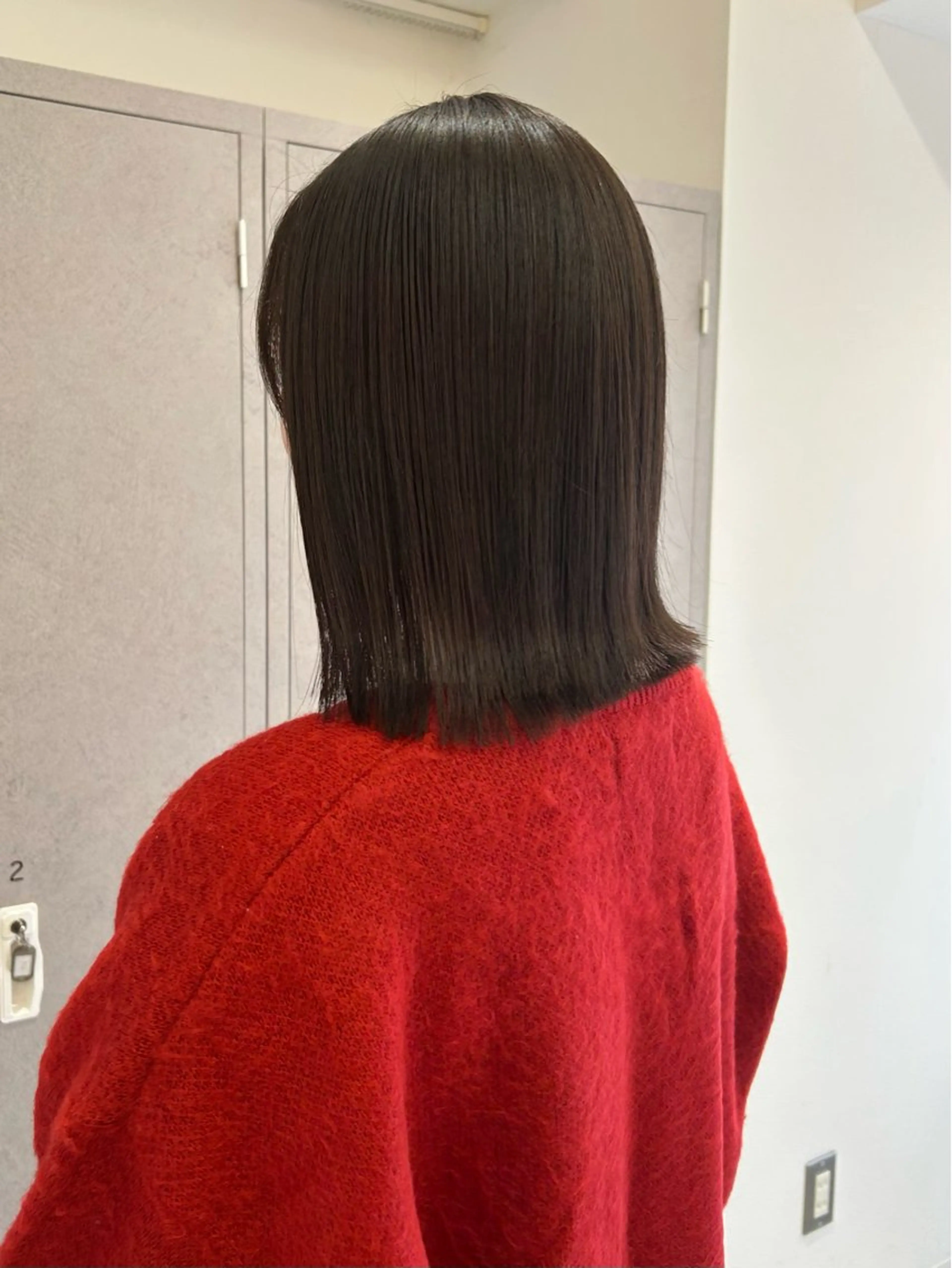 ミディアム カラー ayaka ［sou］のヘアスタイル