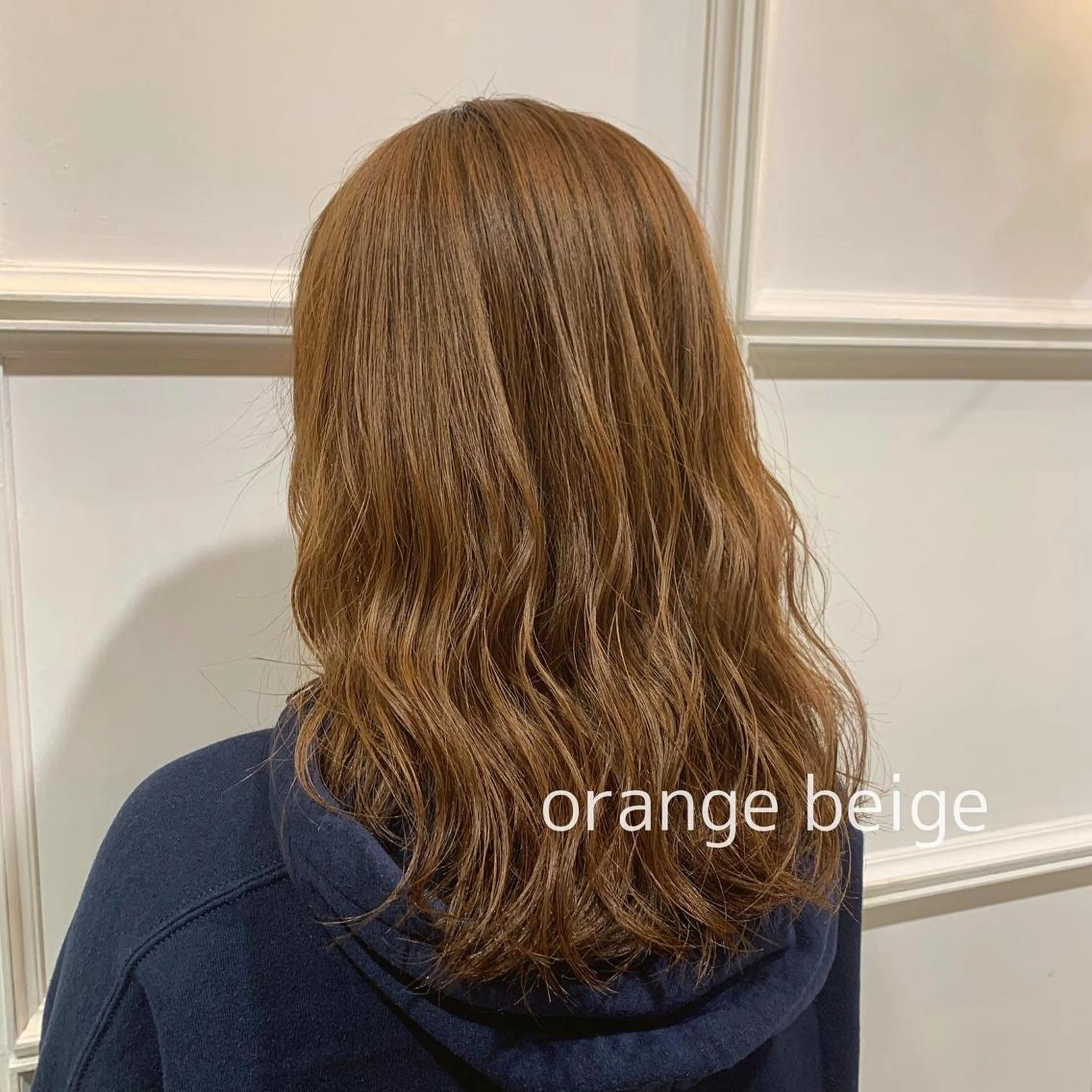 ロング カラー 髪質改善カラー&TR 縮毛矯正/弱酸性矯正のヘアスタイル