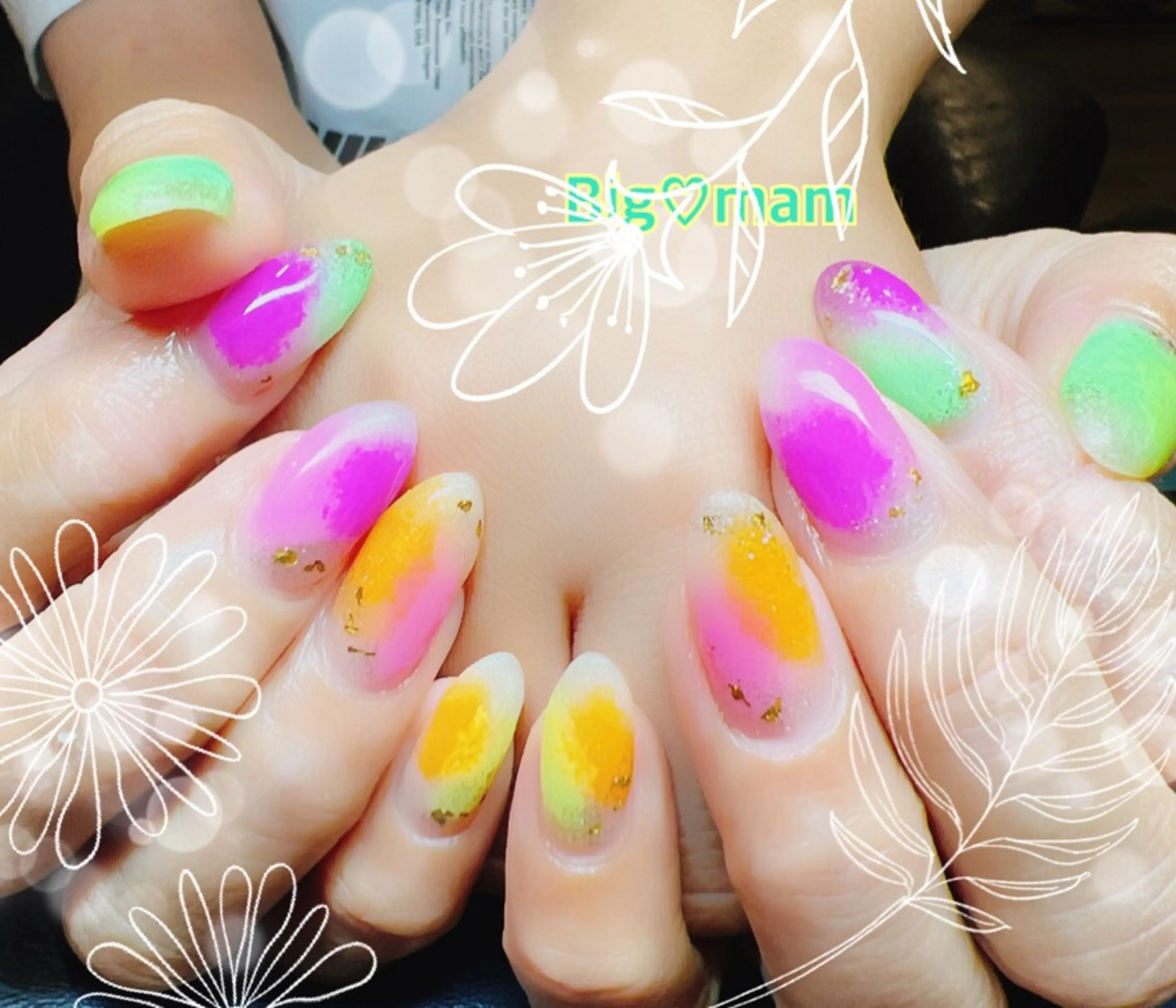 ネイル ハンドネイル Big♡mam所属・Big♡mam （MAMI）のネイルデザイン