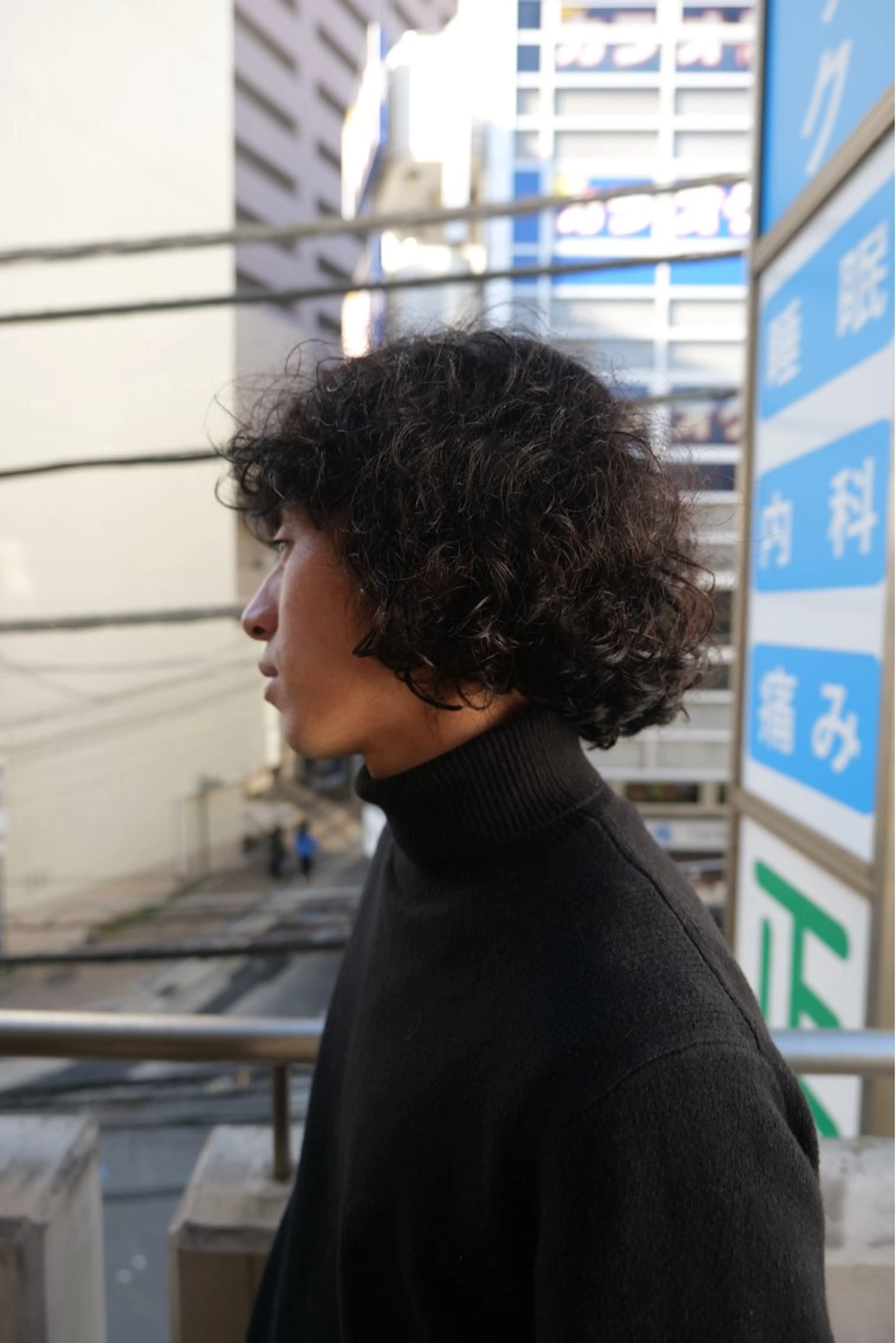 ミディアム パーマ メンズ パーマ特化/藤沢 /湘南/HYOのヘアスタイル