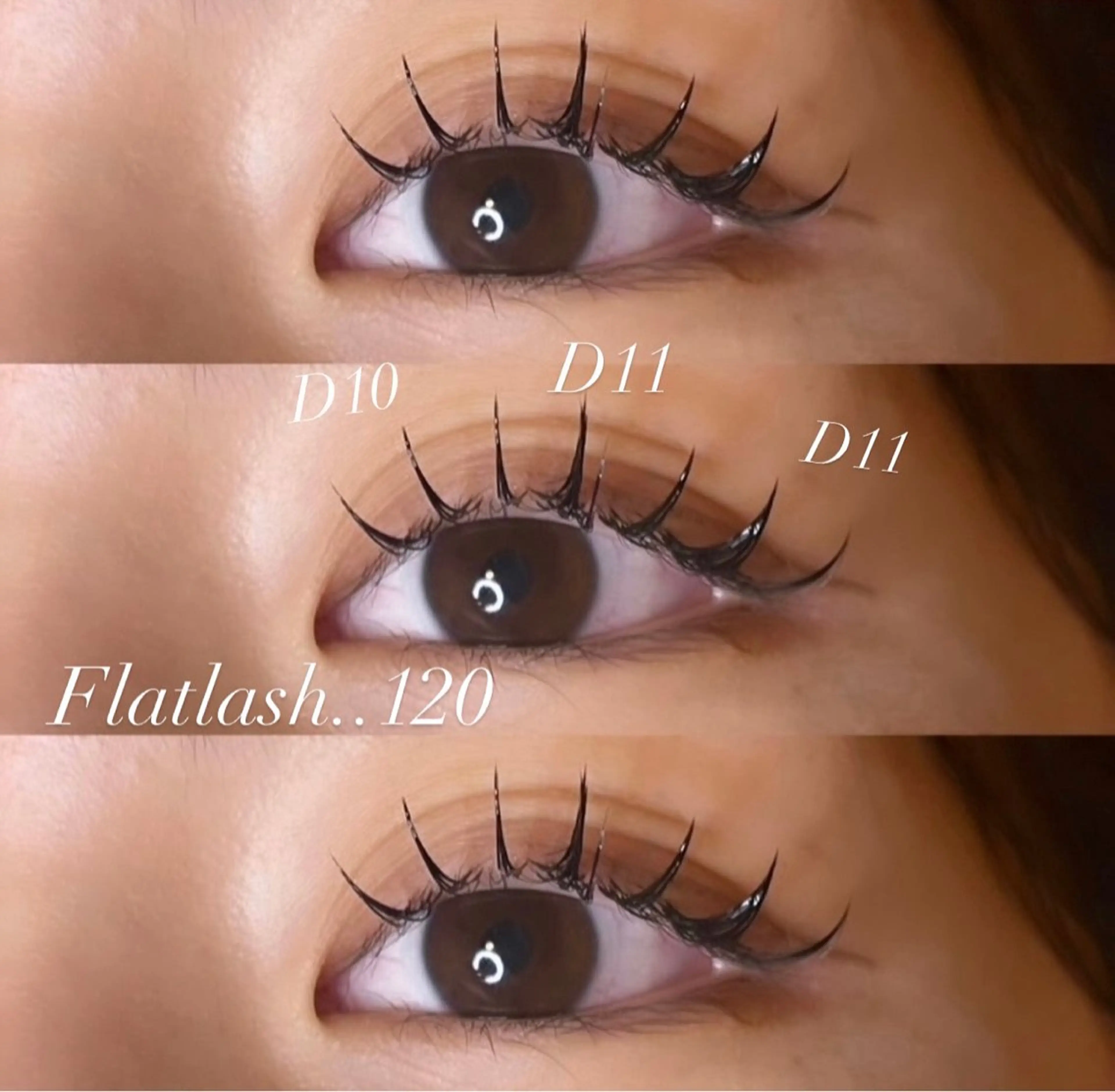 マツエク・マツパ ゴージャス 小松 未夢のマツエク・マツパデザイン