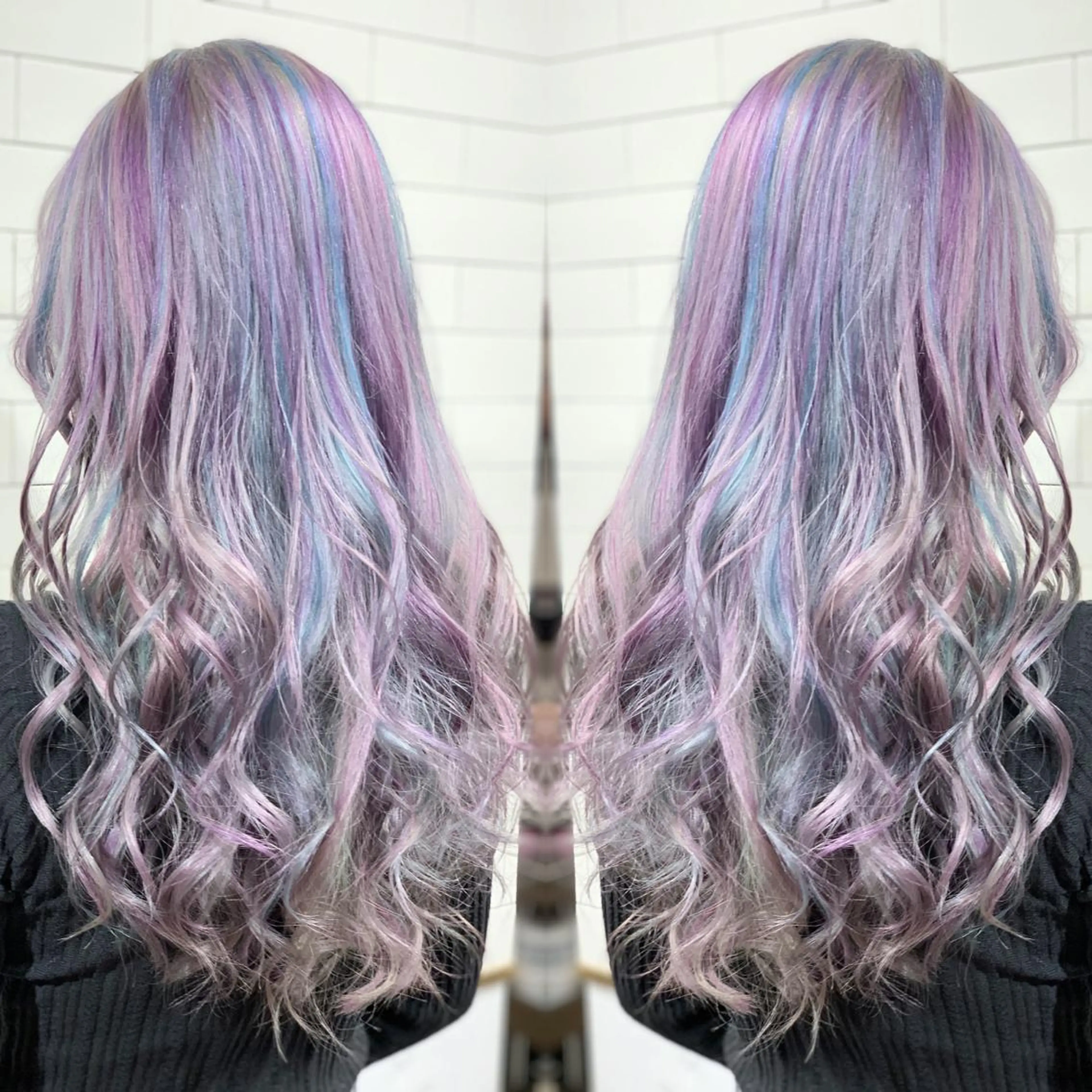 セミロング カラー パーマ ヘアアレンジ メンズ キッズ ネイル マツエク・マツパ ヘアカラー トリートメント 髪質改善×ハイトーン 中田啄也のヘアスタイル