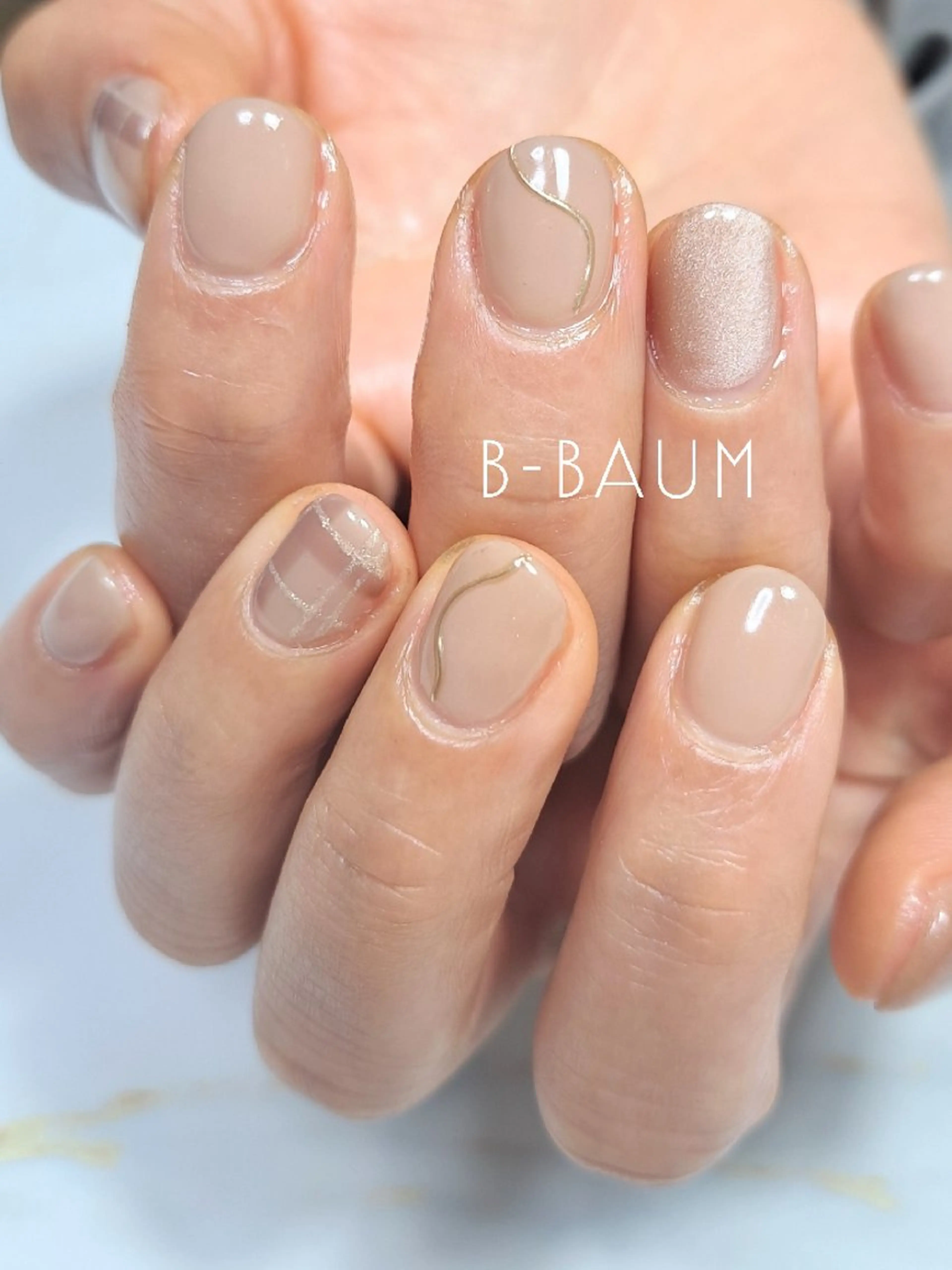 ネイル B-BAUM  nailsalon のネイルデザイン