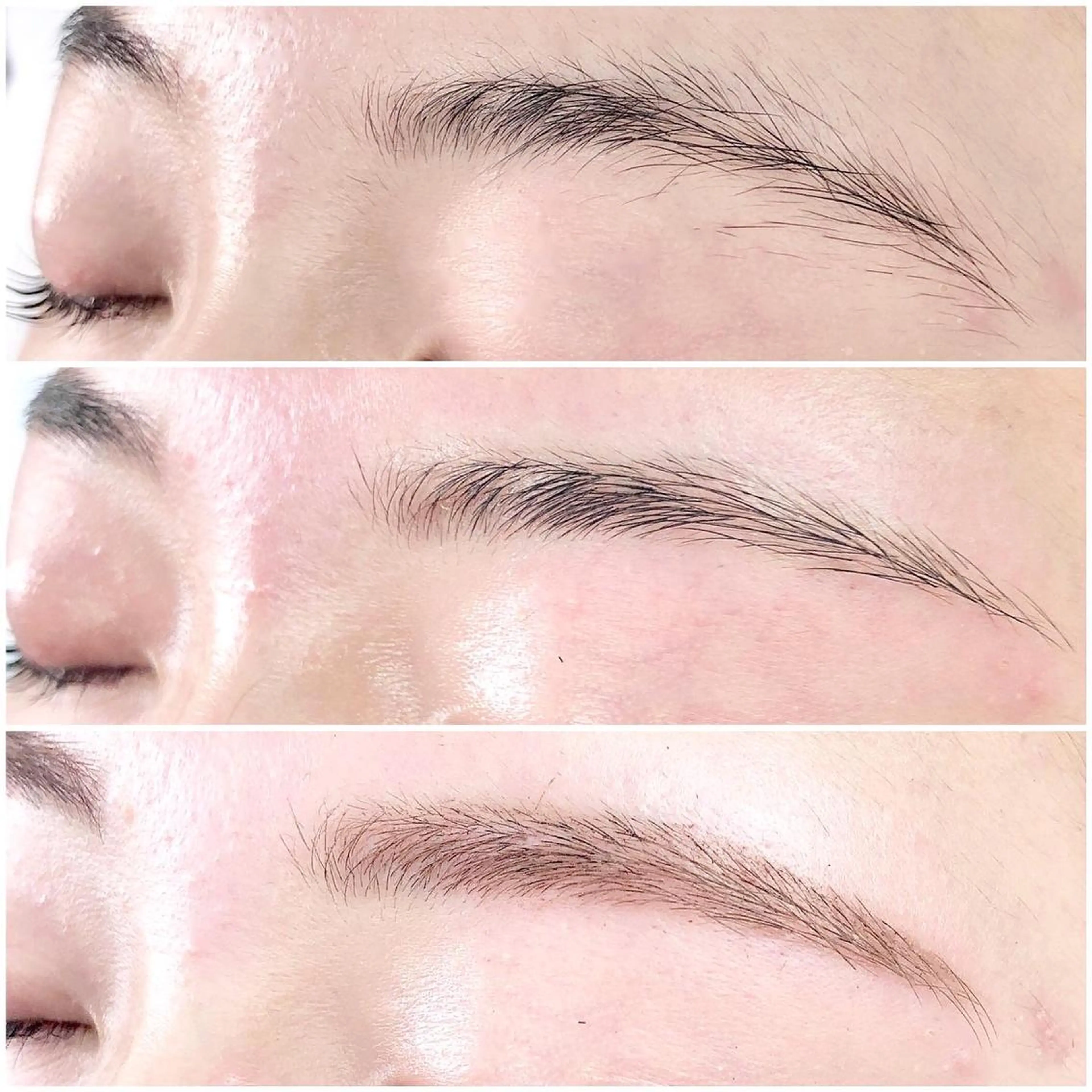 アイブロウ エルフ 中台沙耶のヘアスタイル