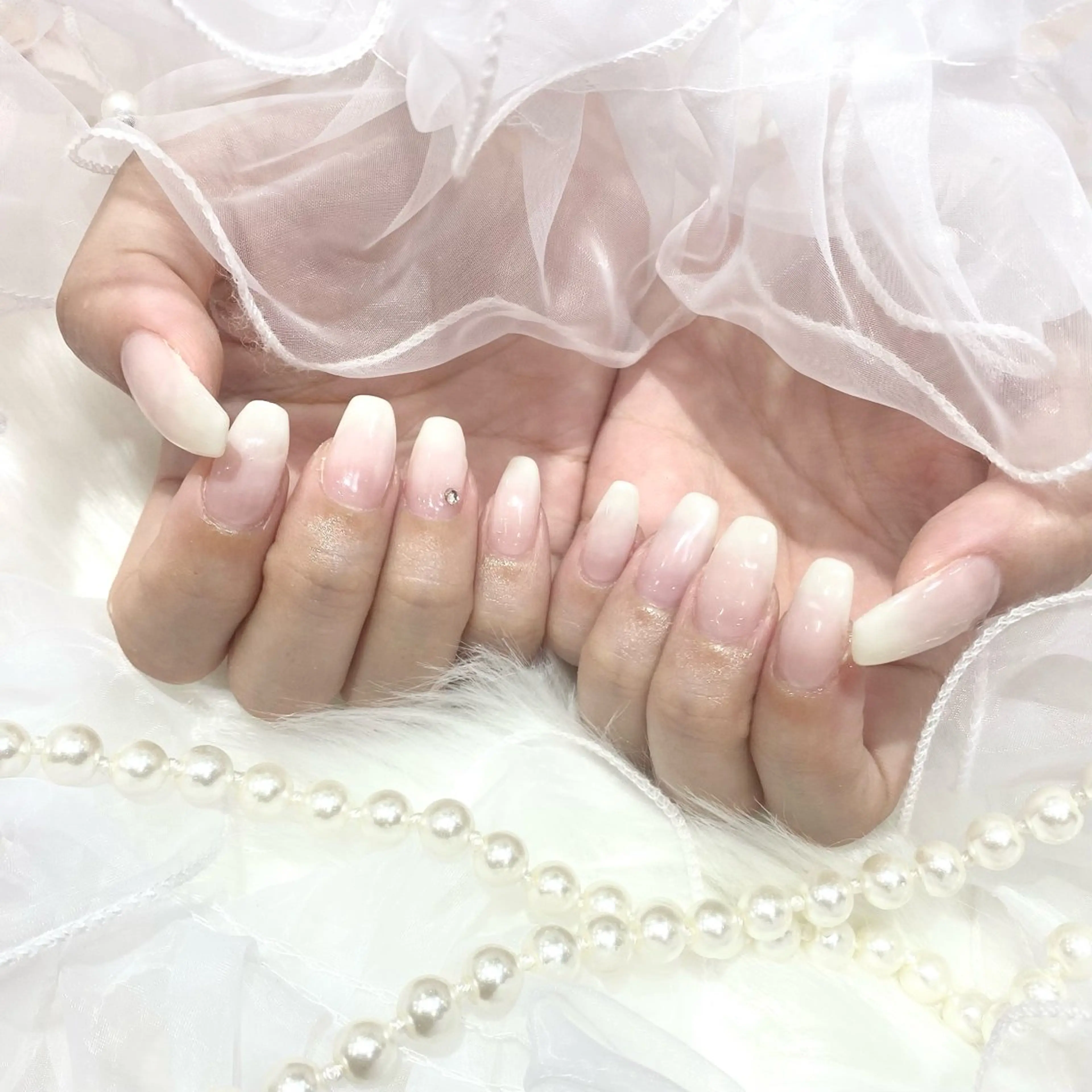 【HAND】オフあり🍒カラグラ(クリアベース)の写真