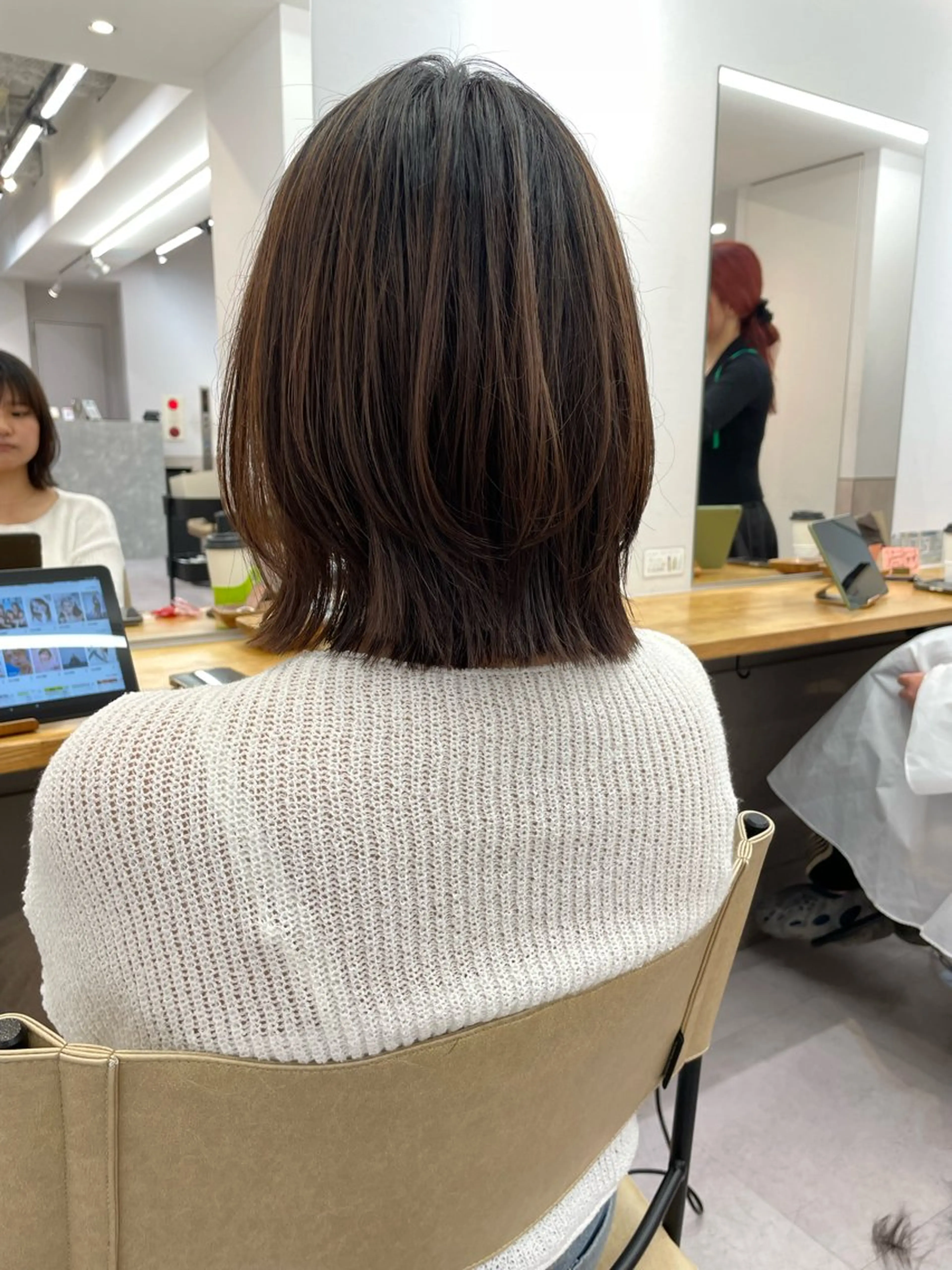 ショート 中野 茉莉のヘアスタイル