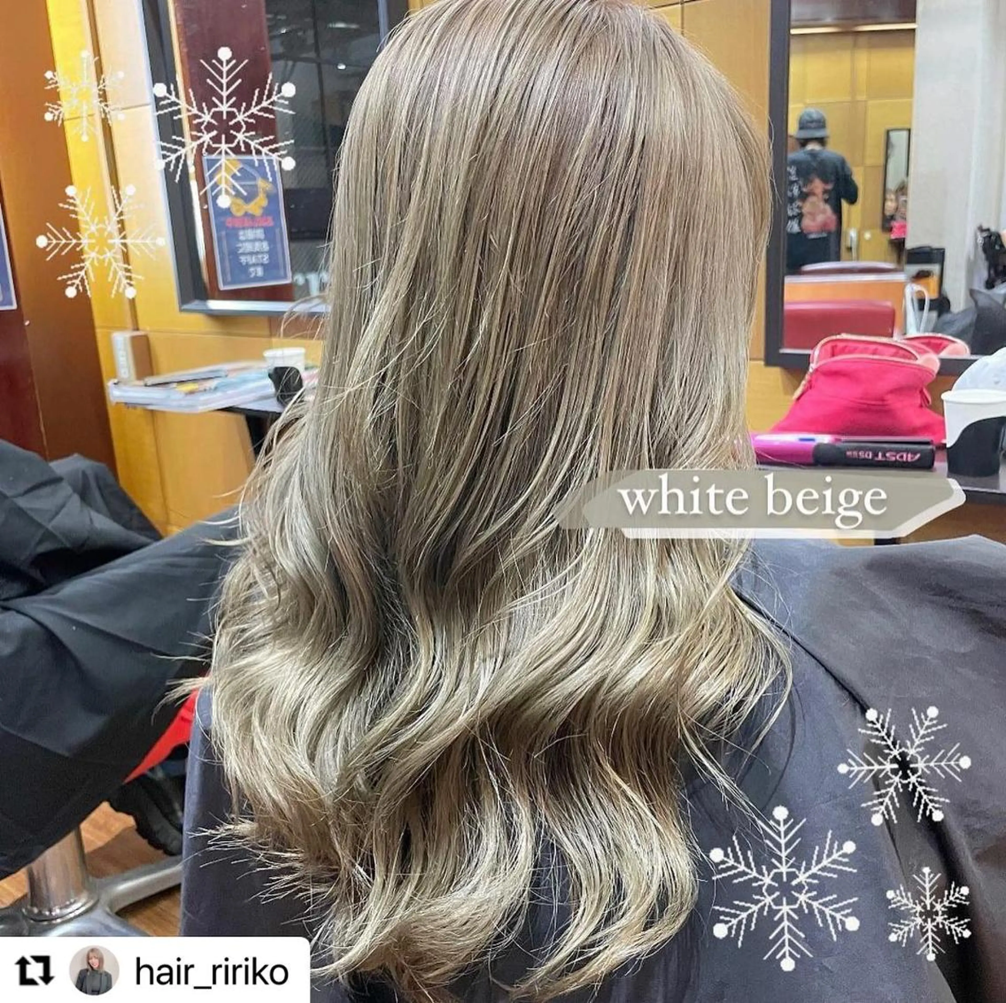 ミディアム カラー メンズ メンズブリーチ メンズハイトーン ベージュカラー ブリーチ ハイトーンカラー 🩷Eny terrace🩷のヘアスタイル