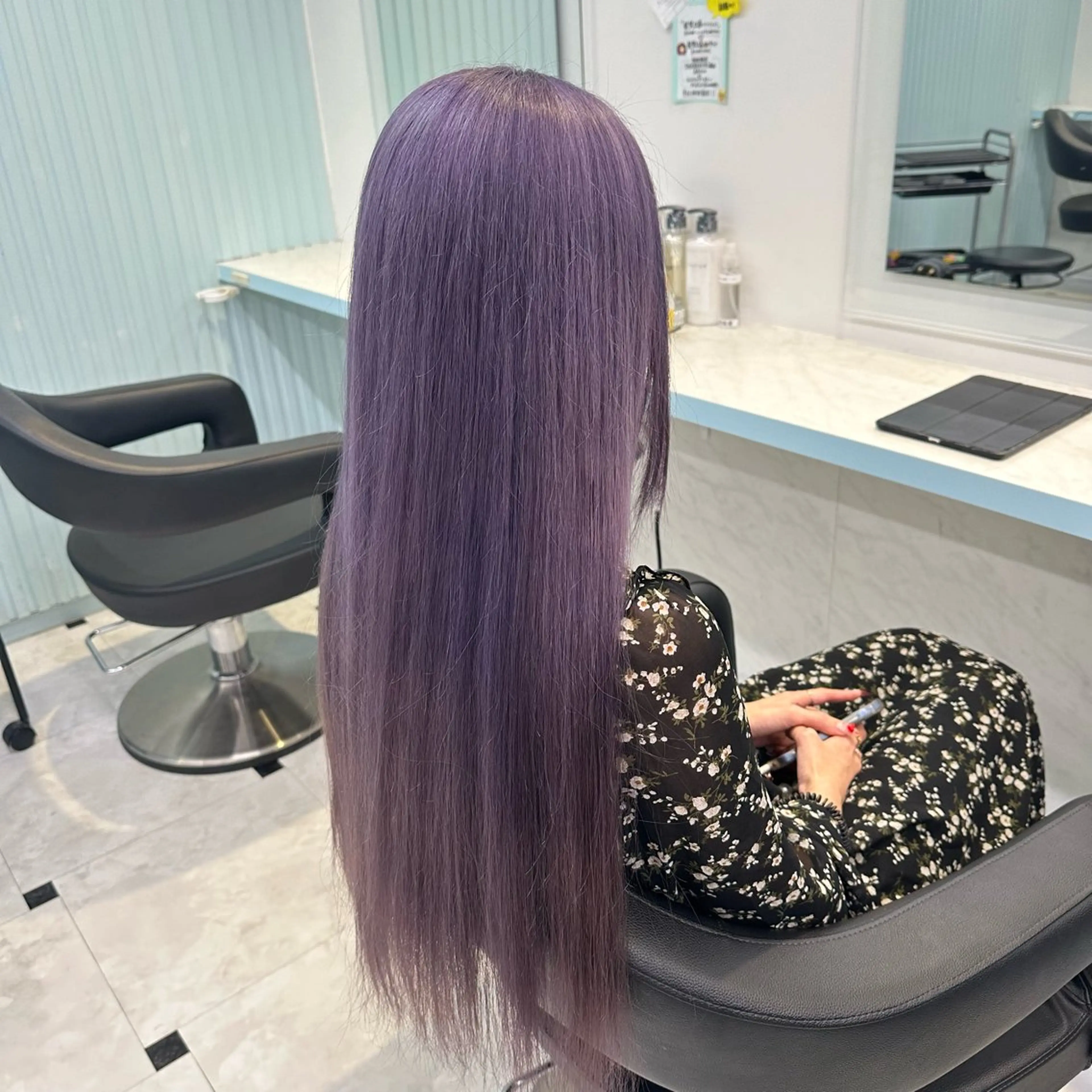 ロング カラー ヘアカラー トリートメント ヘッドスパ ヘアセット 暖色🩷透明感カラー ♡Maika♡のヘアスタイル