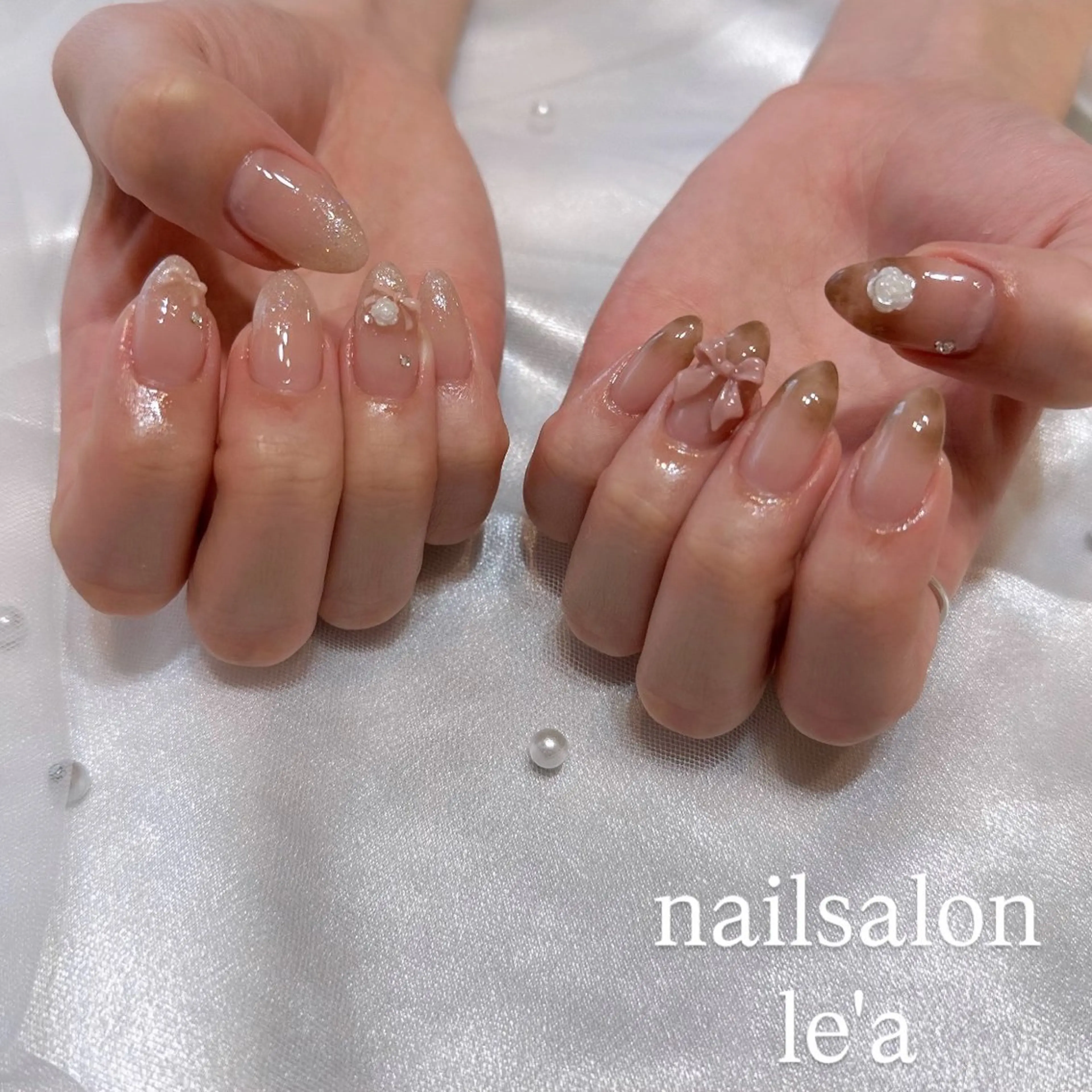 ネイル ハンドネイル nailsalon le'aのネイルデザイン