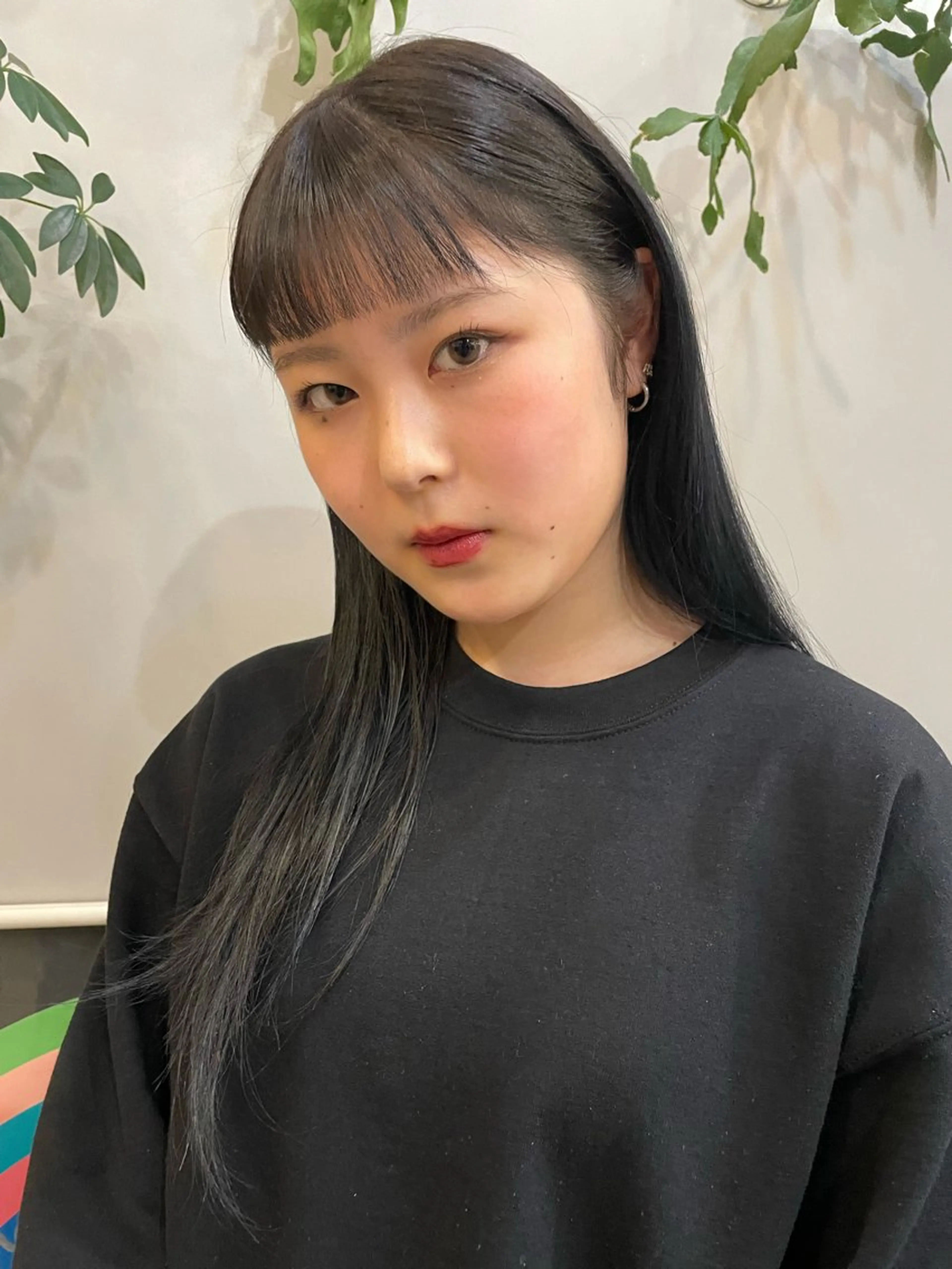 ロング カラー 縮毛矯正 BRIDGE所属・透明感カラー/パーマ hitomiのヘアスタイル