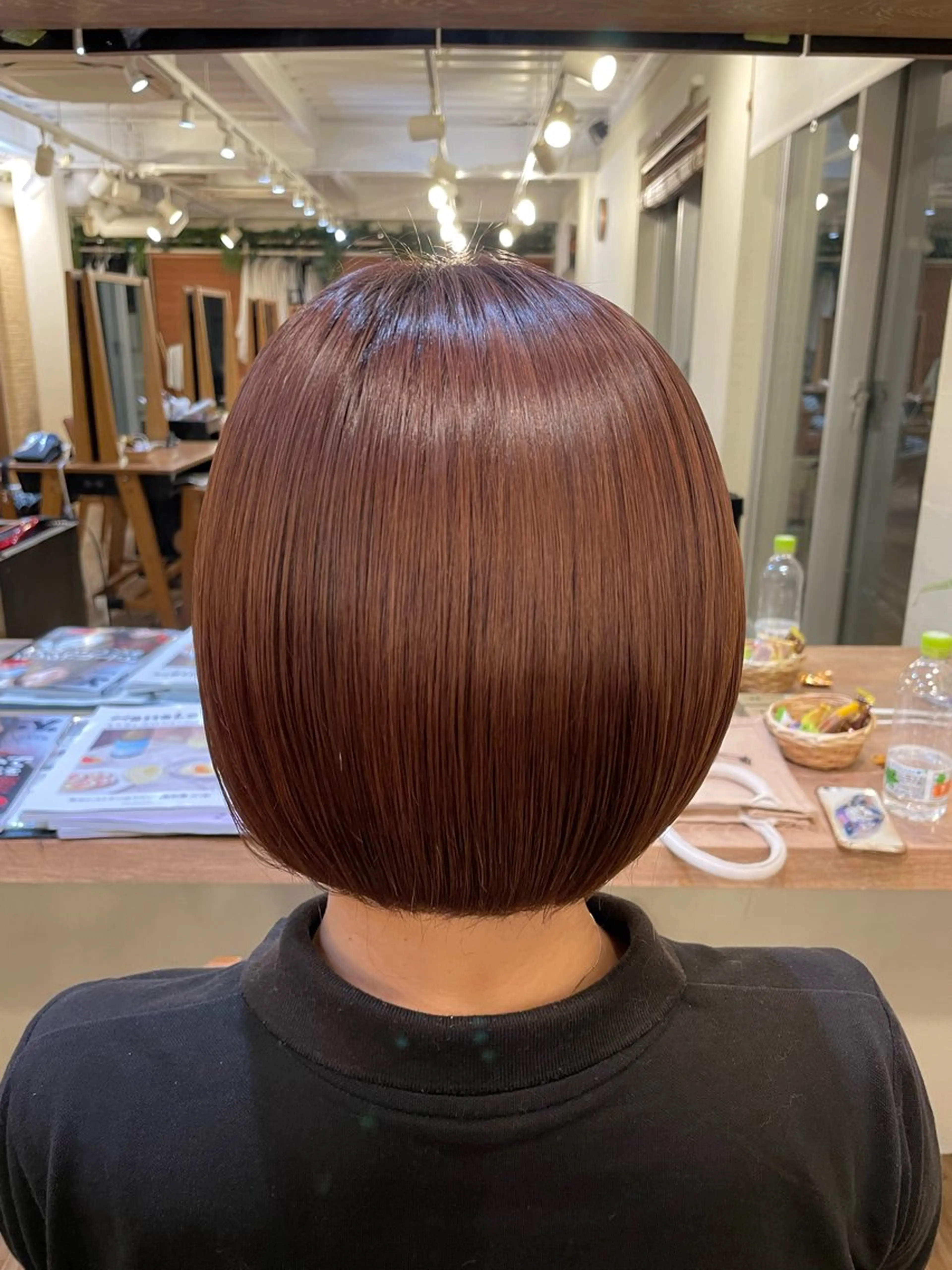 ショート 髪質改善カラー＆ 縮毛矯正　石井良平のヘアスタイル